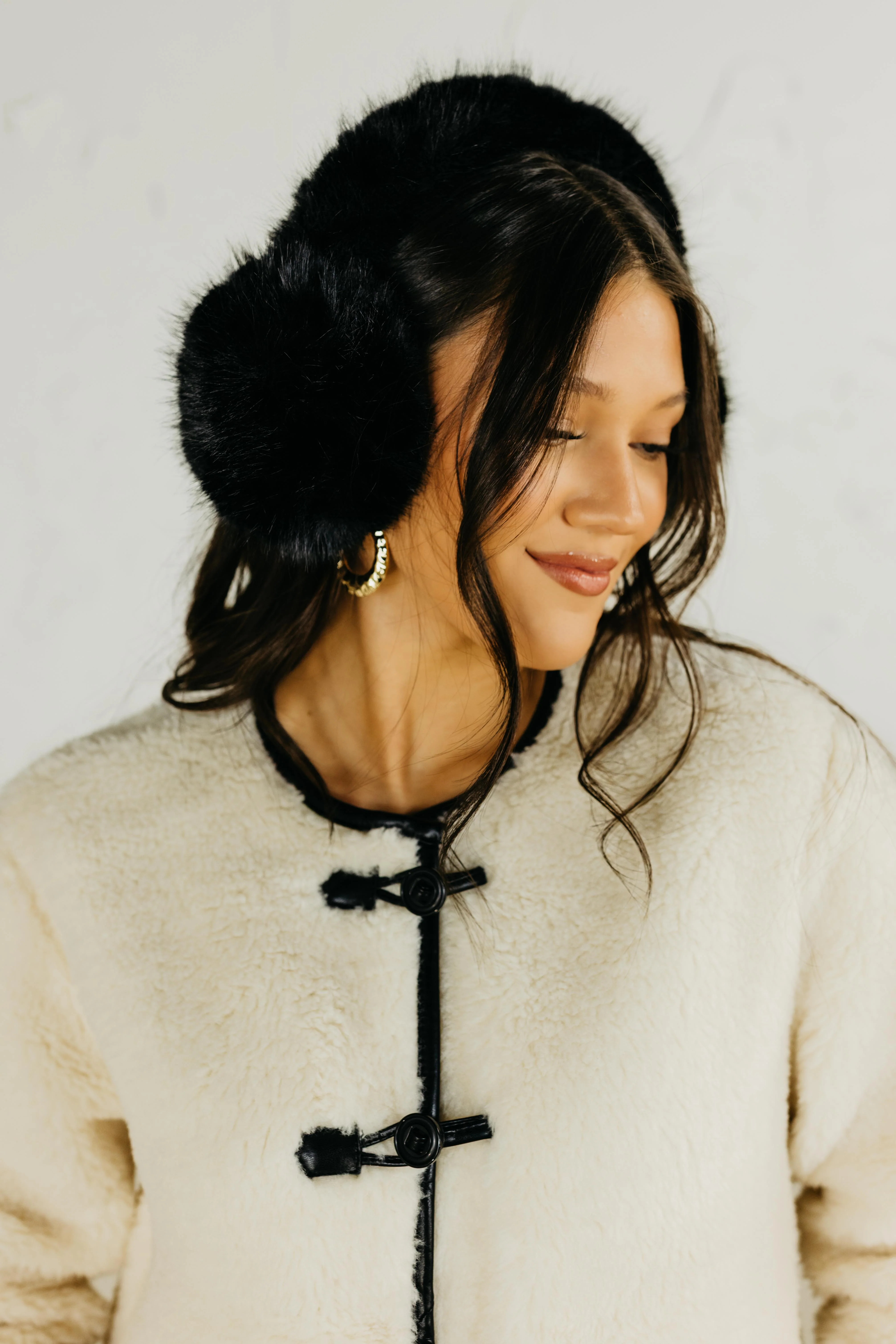 C.C Solid Long Fur Winter Ear Muff Ear Warmer - Image 6