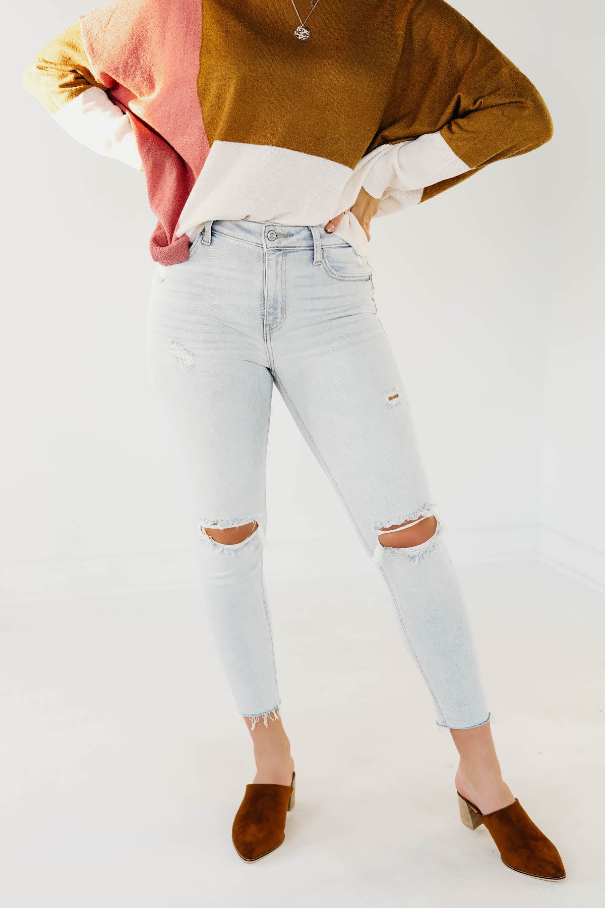 Eunina | The Clara High Rise Skinny Crop - Image 2