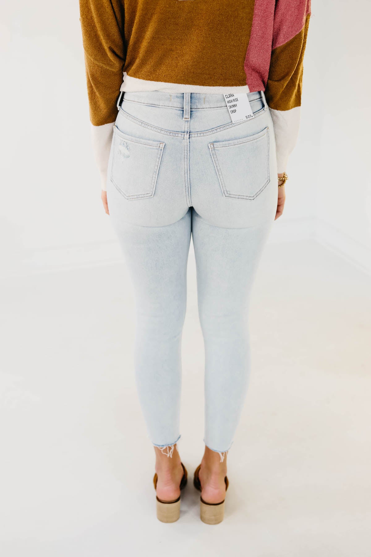 Eunina | The Clara High Rise Skinny Crop - Image 5