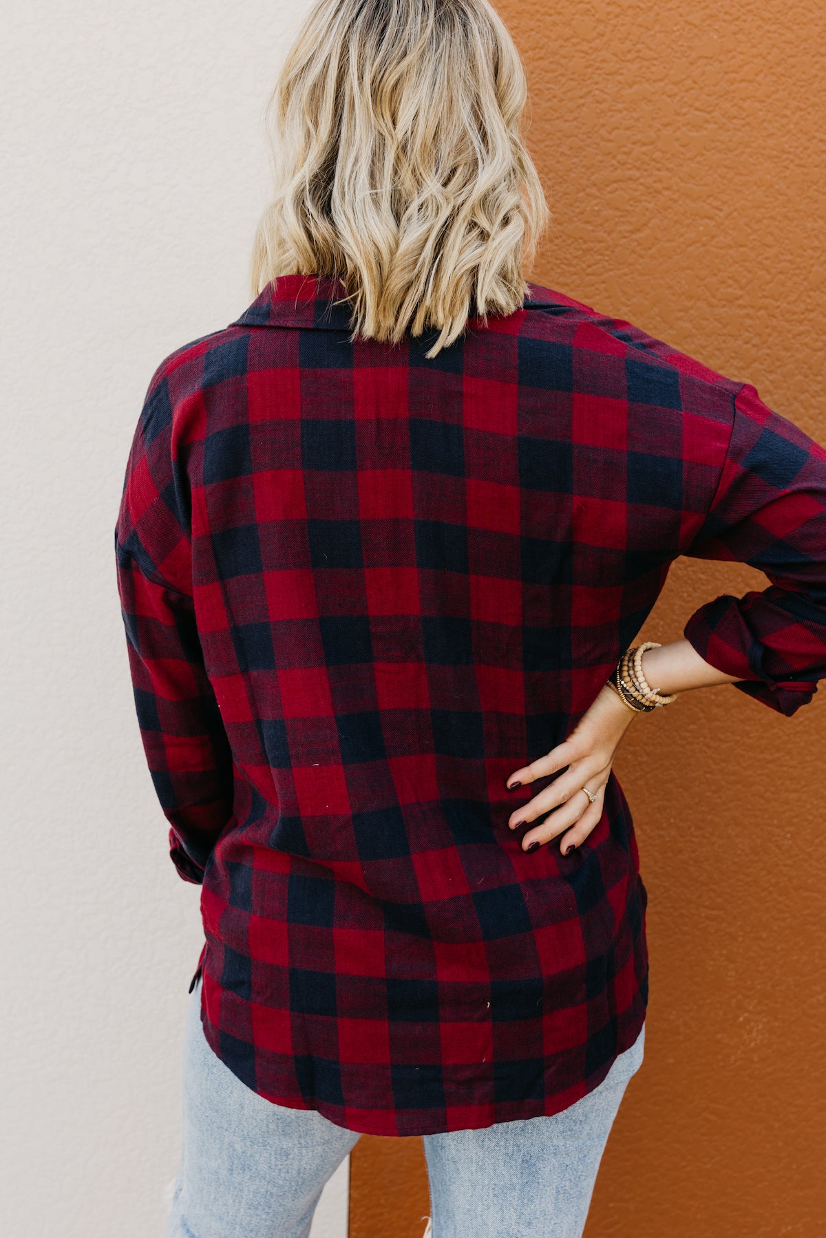The Colby Oversized Boyfriend Flannel Shirt - FINAL SALE - Image 9