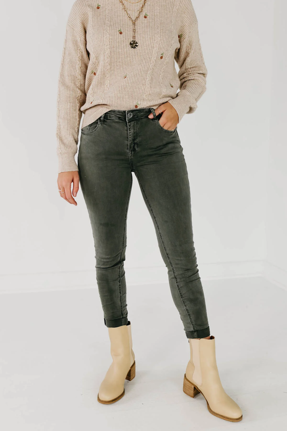 The Hadley Mid Waisted Super Skinny - FINAL SALE - Image 3