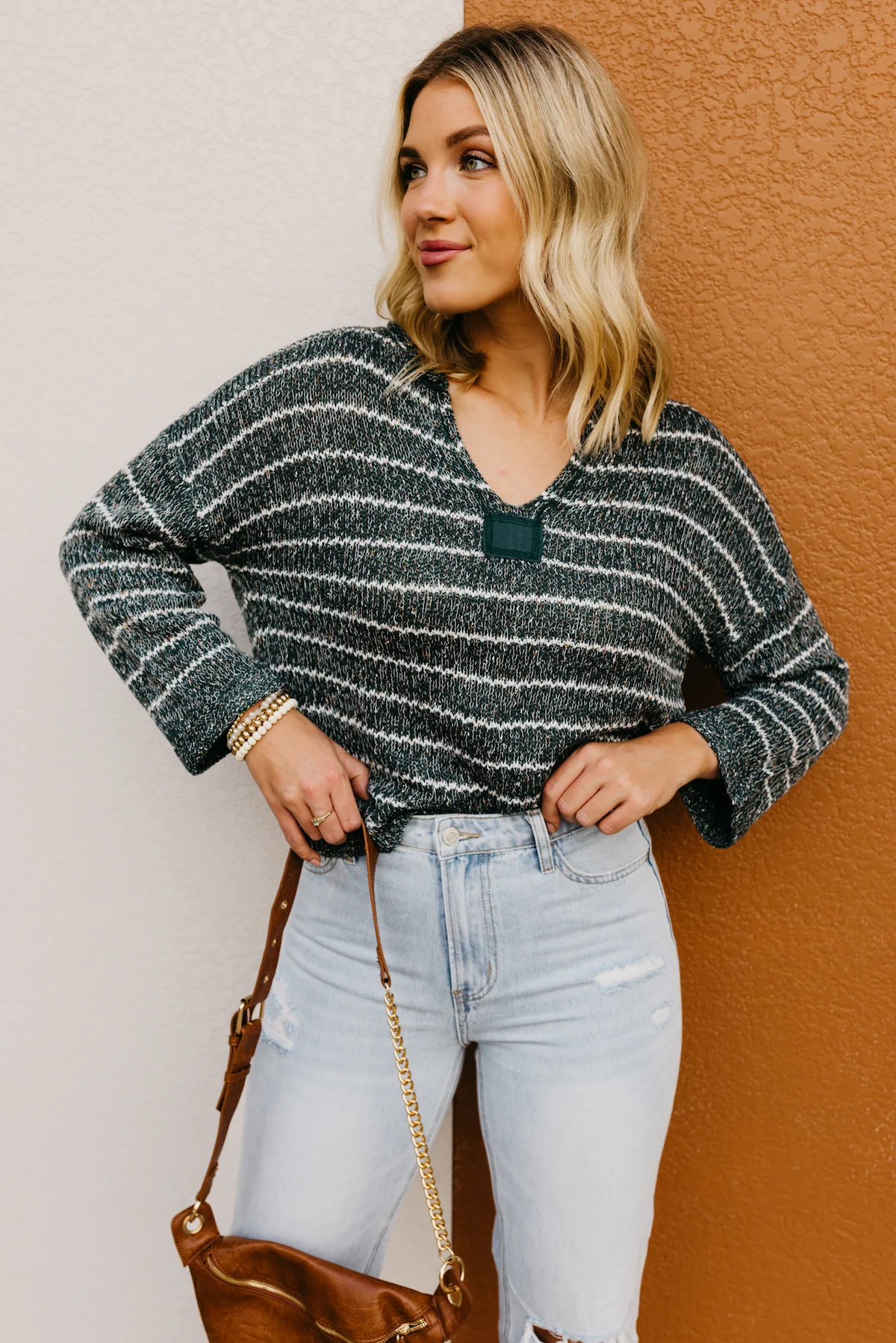 The Johanna Drop Shoulder Raglan Sweater - FINAL SALE