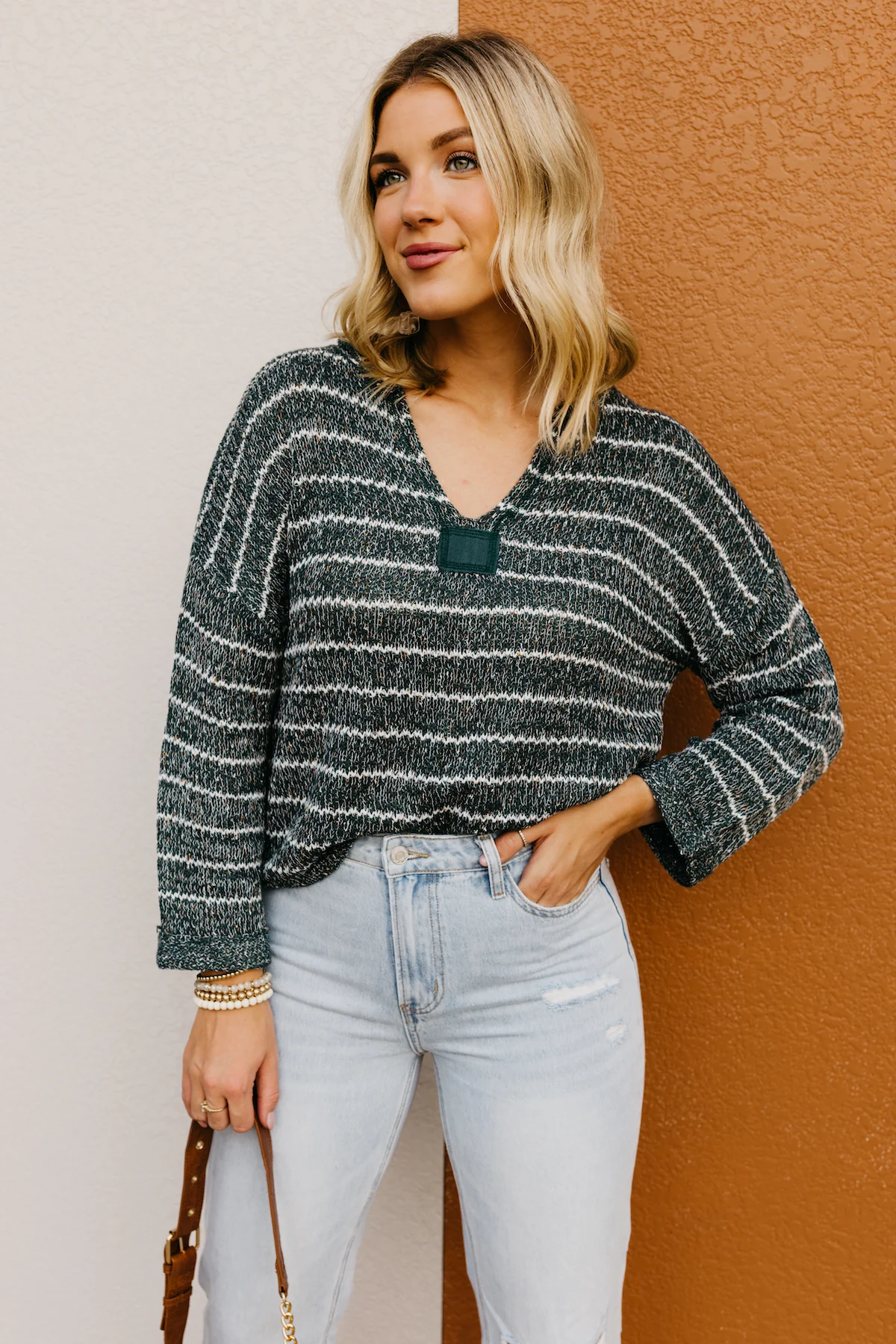 The Johanna Drop Shoulder Raglan Sweater - FINAL SALE - Image 5