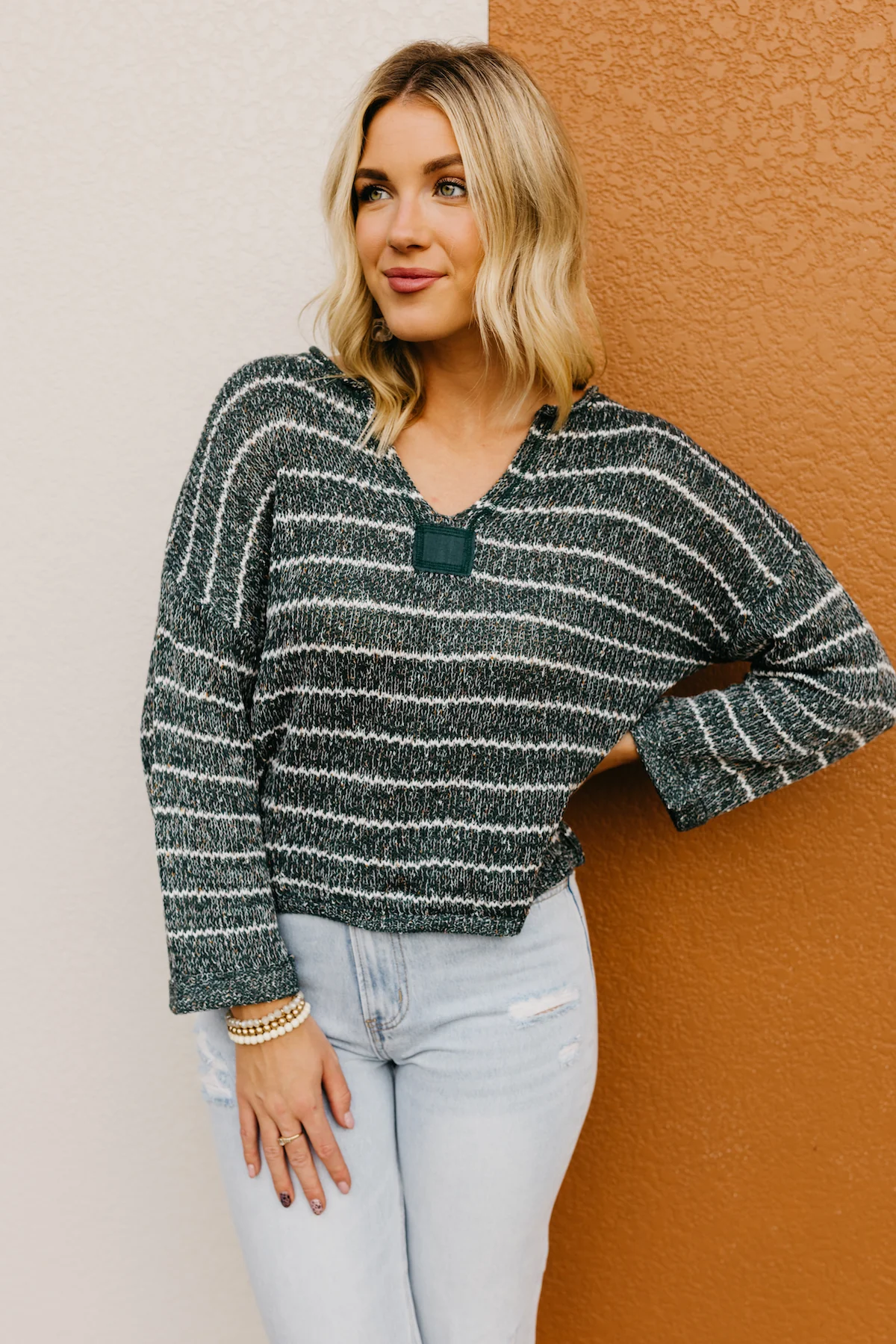 The Johanna Drop Shoulder Raglan Sweater - FINAL SALE - Image 7