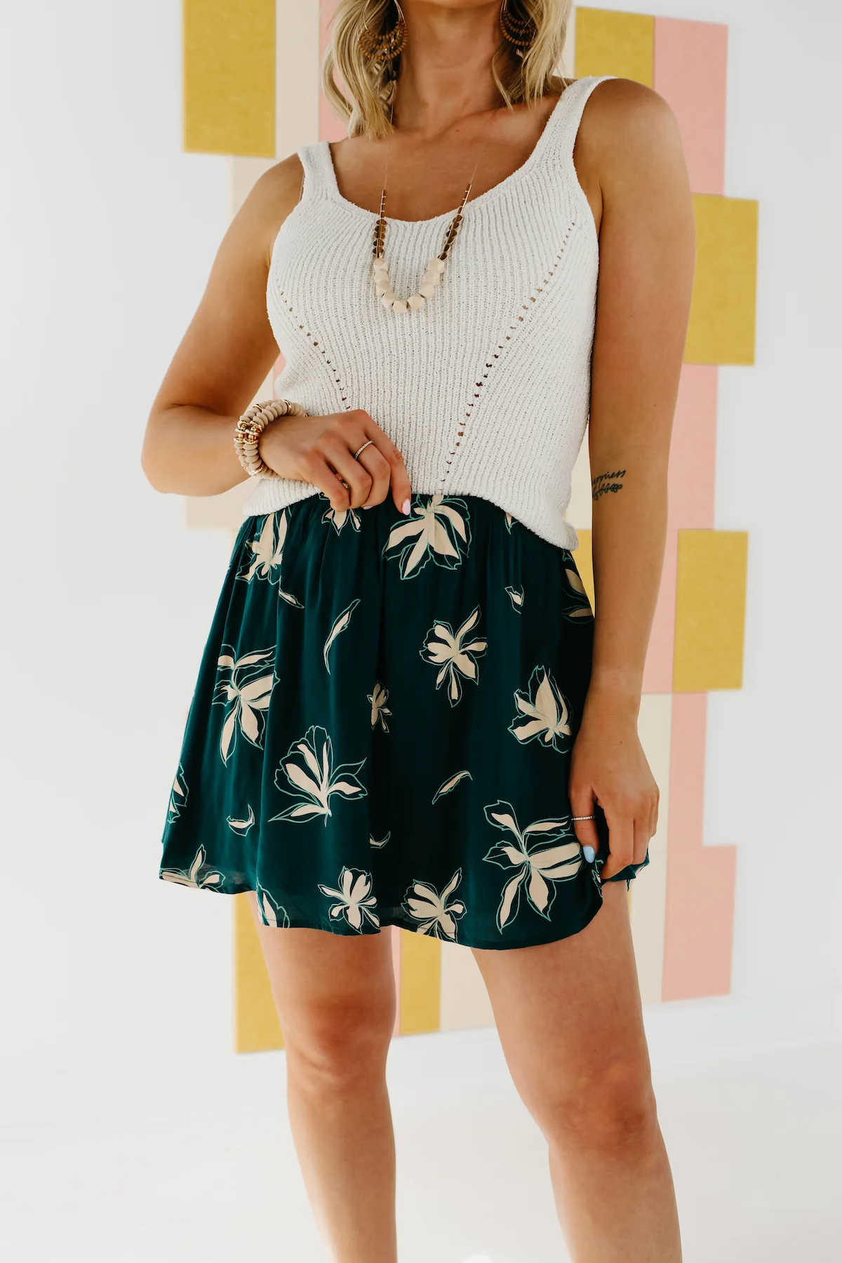 The Wishlist Kiara Floral Mini Skirt - FINAL SALE - Image 2