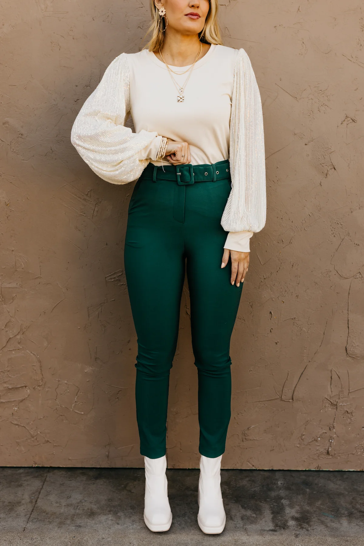 The King Belted Trouser Pants by - FINAL SALE - Image 2