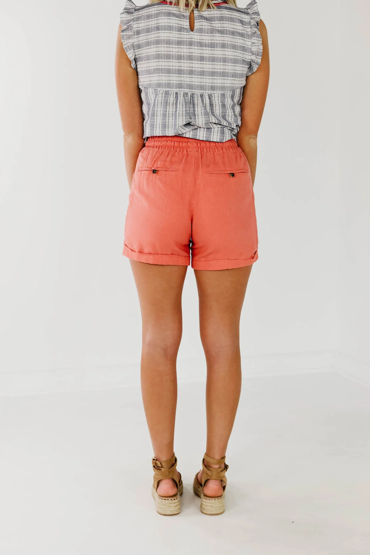 The Misty Tie Front Shorts - Image 9