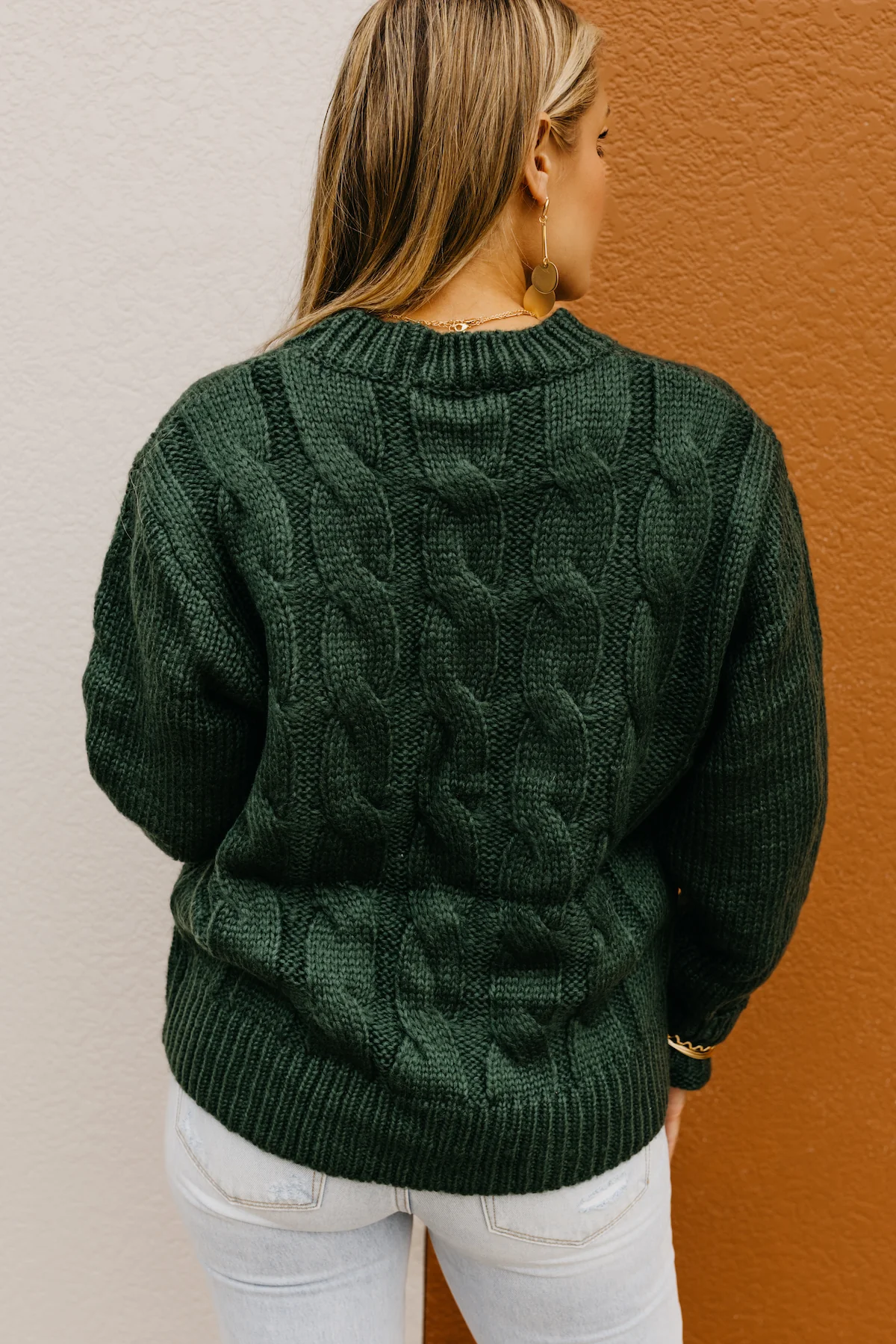 The Nancy Floral Cable Knit Sweater - FINAL SALE - Image 14