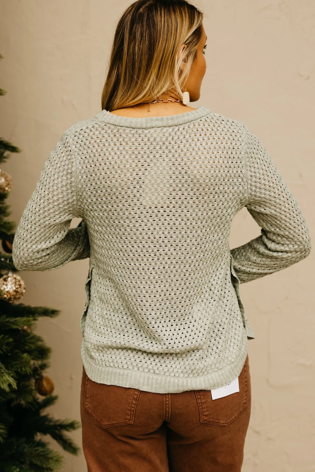 The Zander Side Button Sweater - Image 12