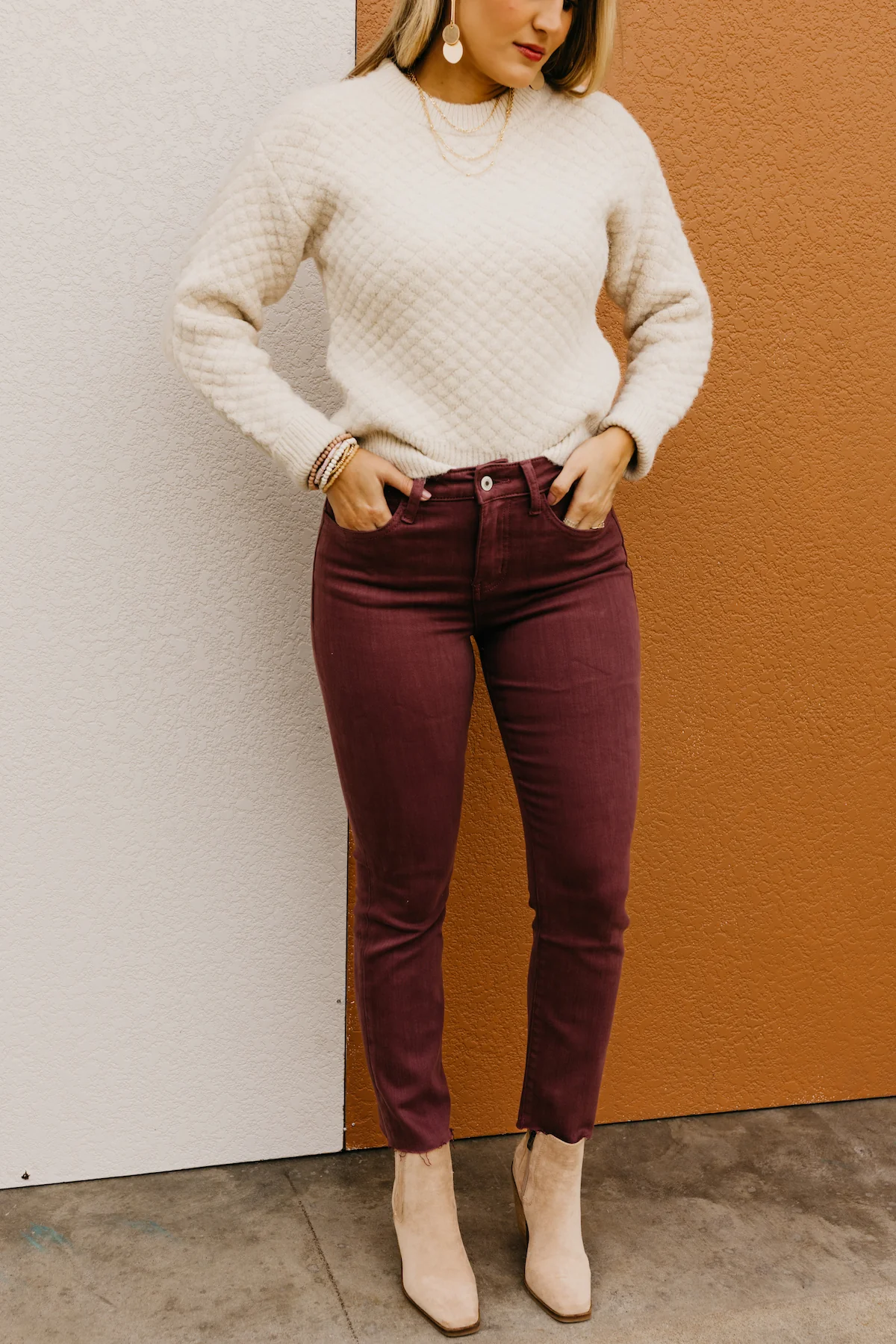 Vervet Denim | The Jeanne Frey Hem Crop Straight Denim - Image 15