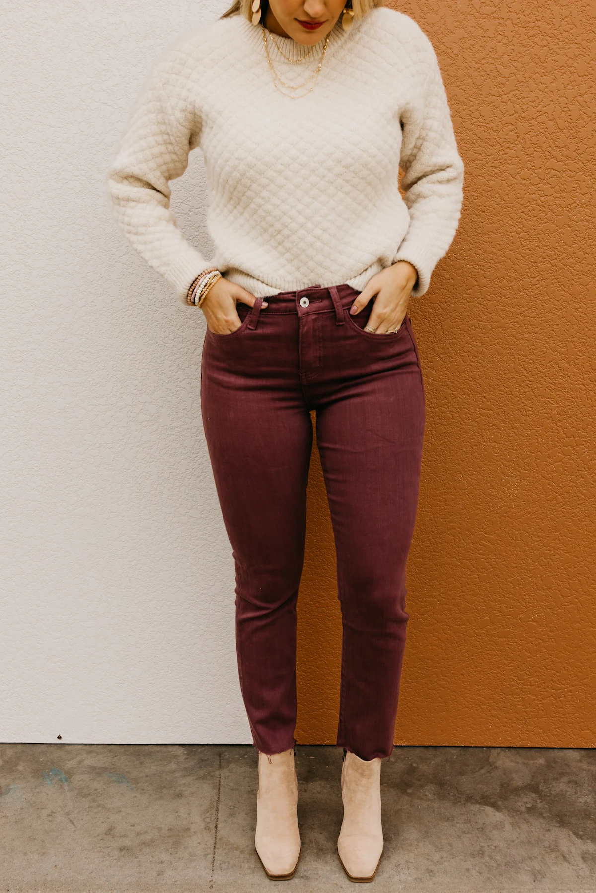 Vervet Denim | The Jeanne Frey Hem Crop Straight Denim - Image 16