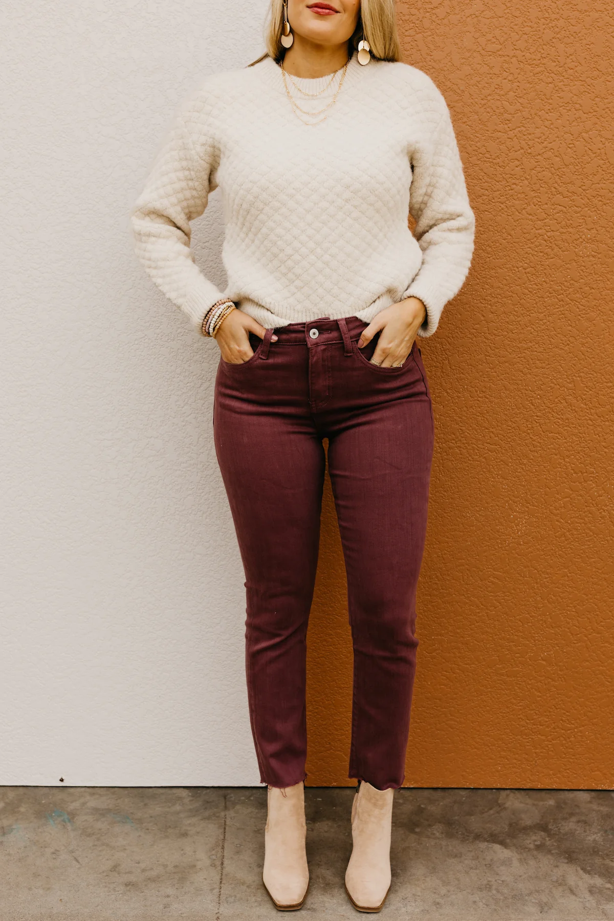 Vervet Denim | The Jeanne Frey Hem Crop Straight Denim - Image 17