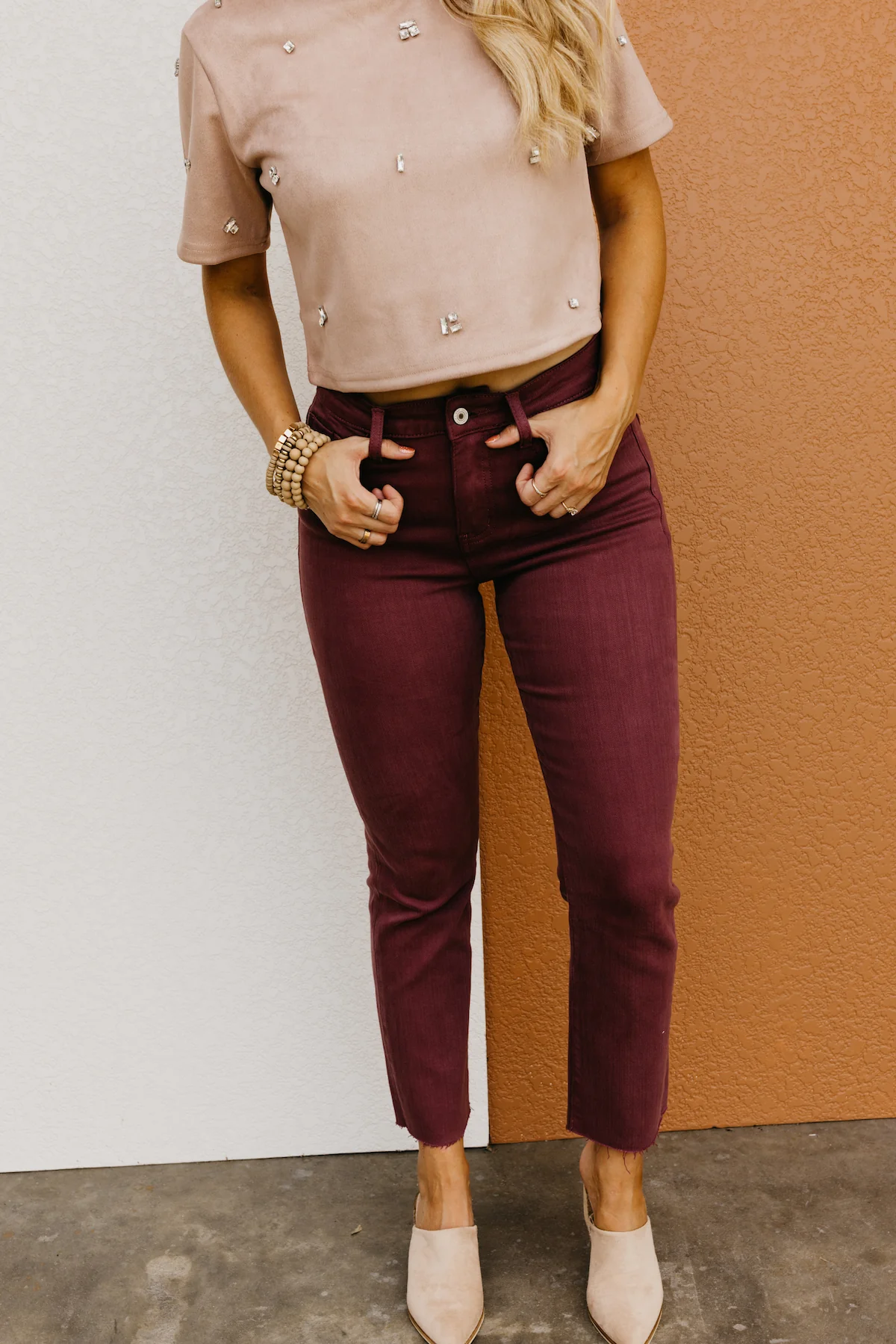Vervet Denim | The Jeanne Frey Hem Crop Straight Denim - Image 18