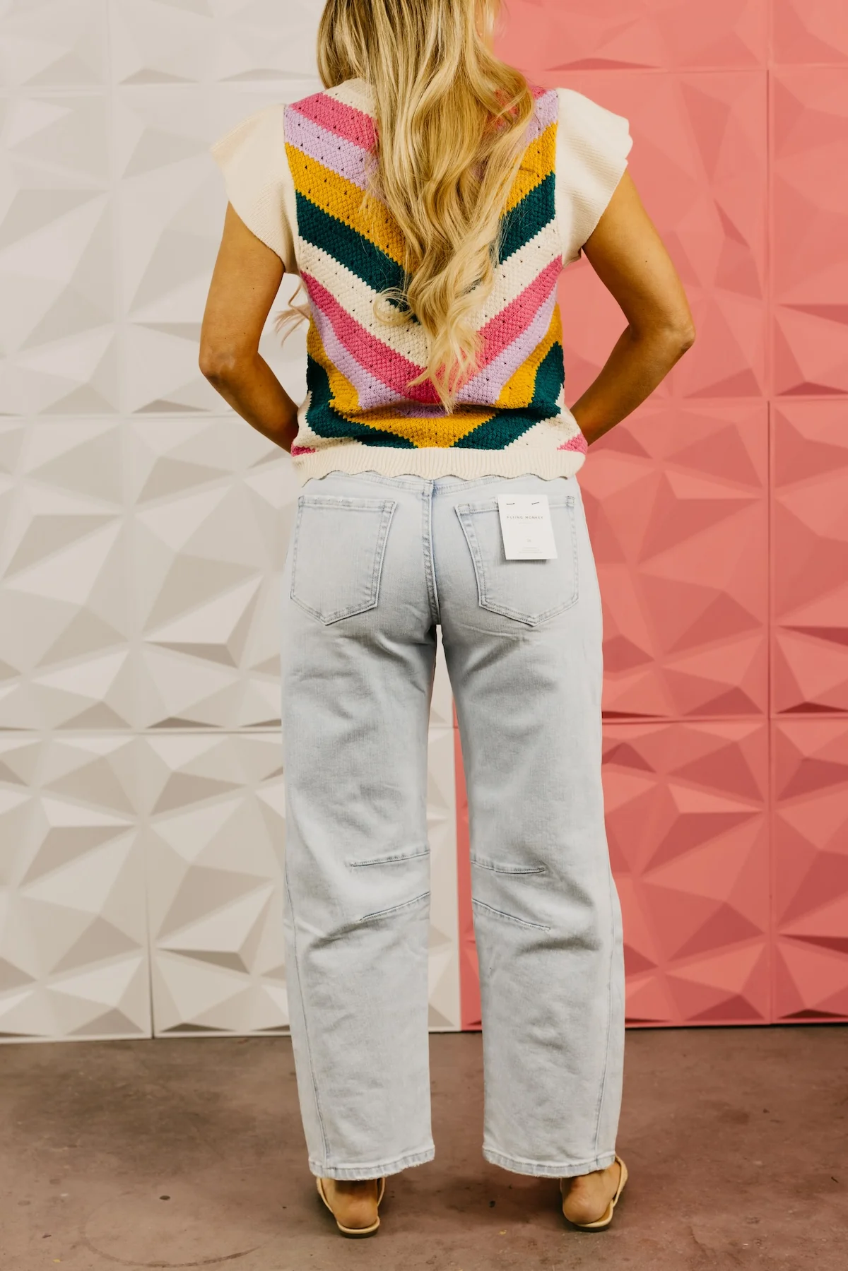 Flying Monkey Denim | The Brea Seamed High Rise Barrel Denim - Image 10