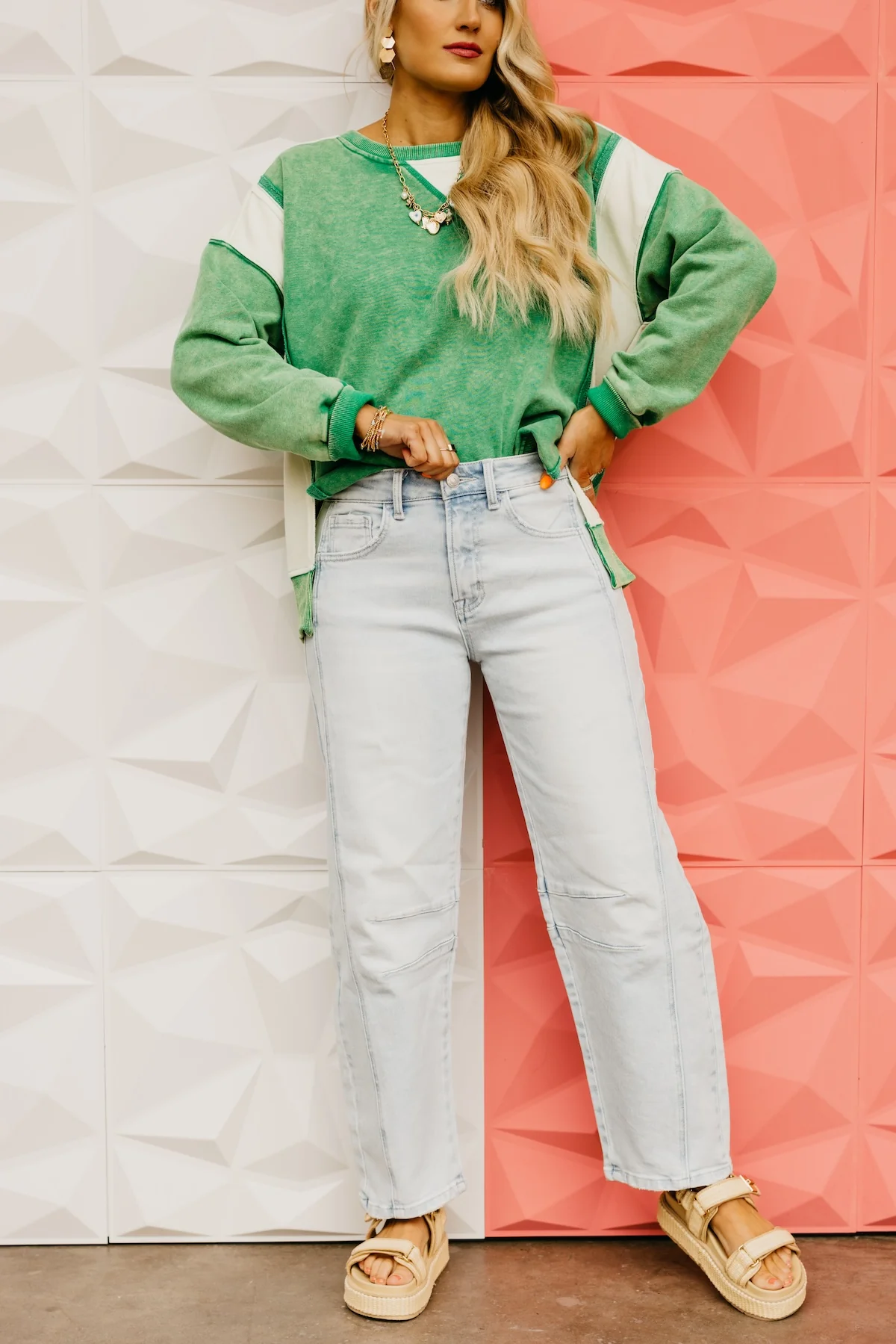 Flying Monkey Denim | The Brea Seamed High Rise Barrel Denim - Image 5