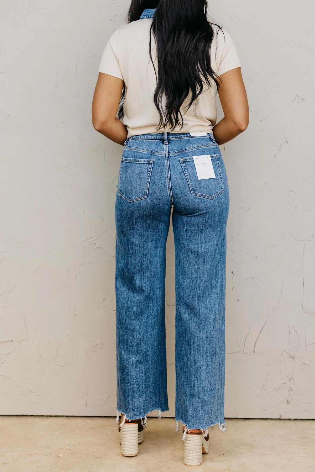 Flying Monkey | Super High Rise Wide Denim - Image 5