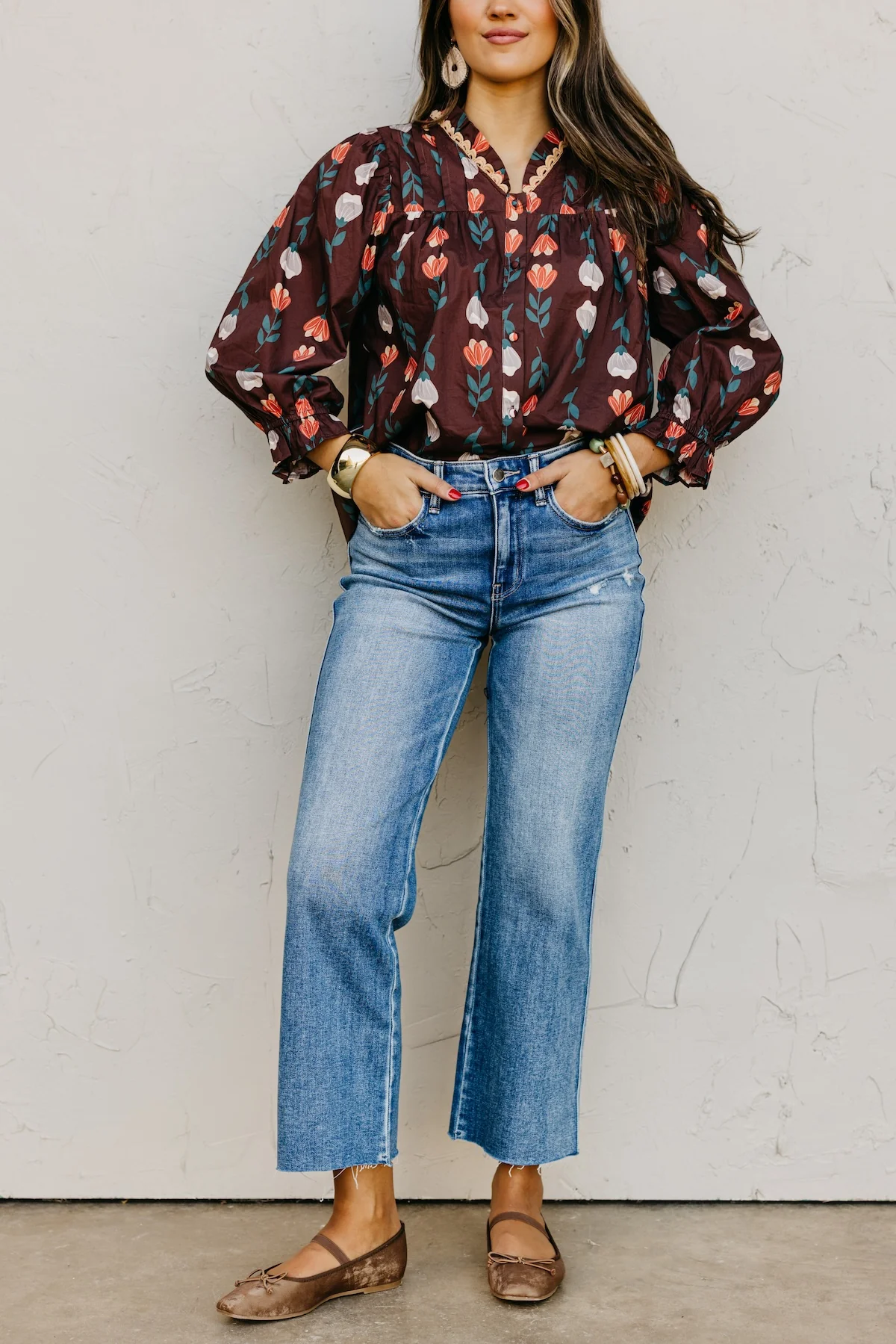 Flying Monkey | The Lauryn Slim Fit Wide Leg Denim - Image 5