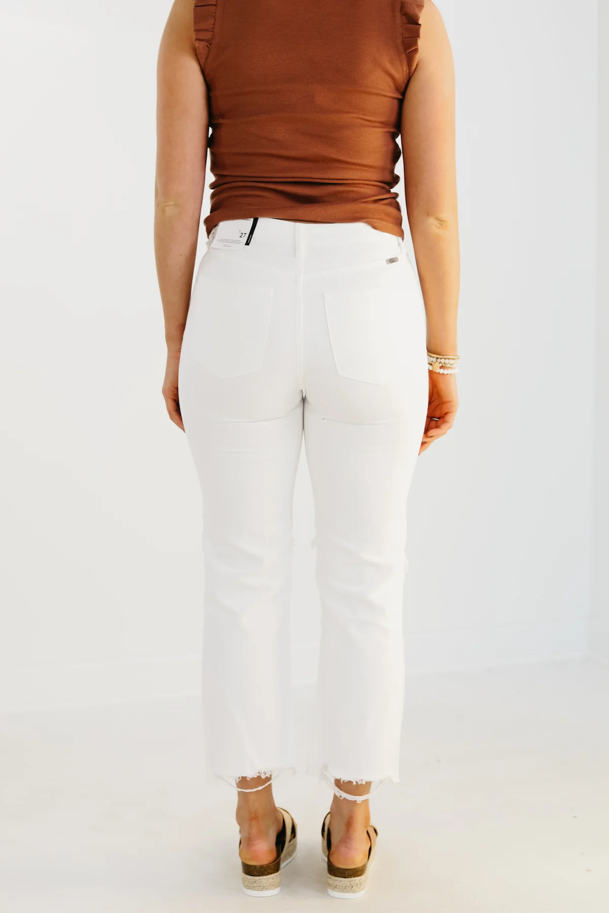 Kan Can Denim | 10" High Rise Straight Leg Jean - KC1709WT - FINAL SALE - Image 15