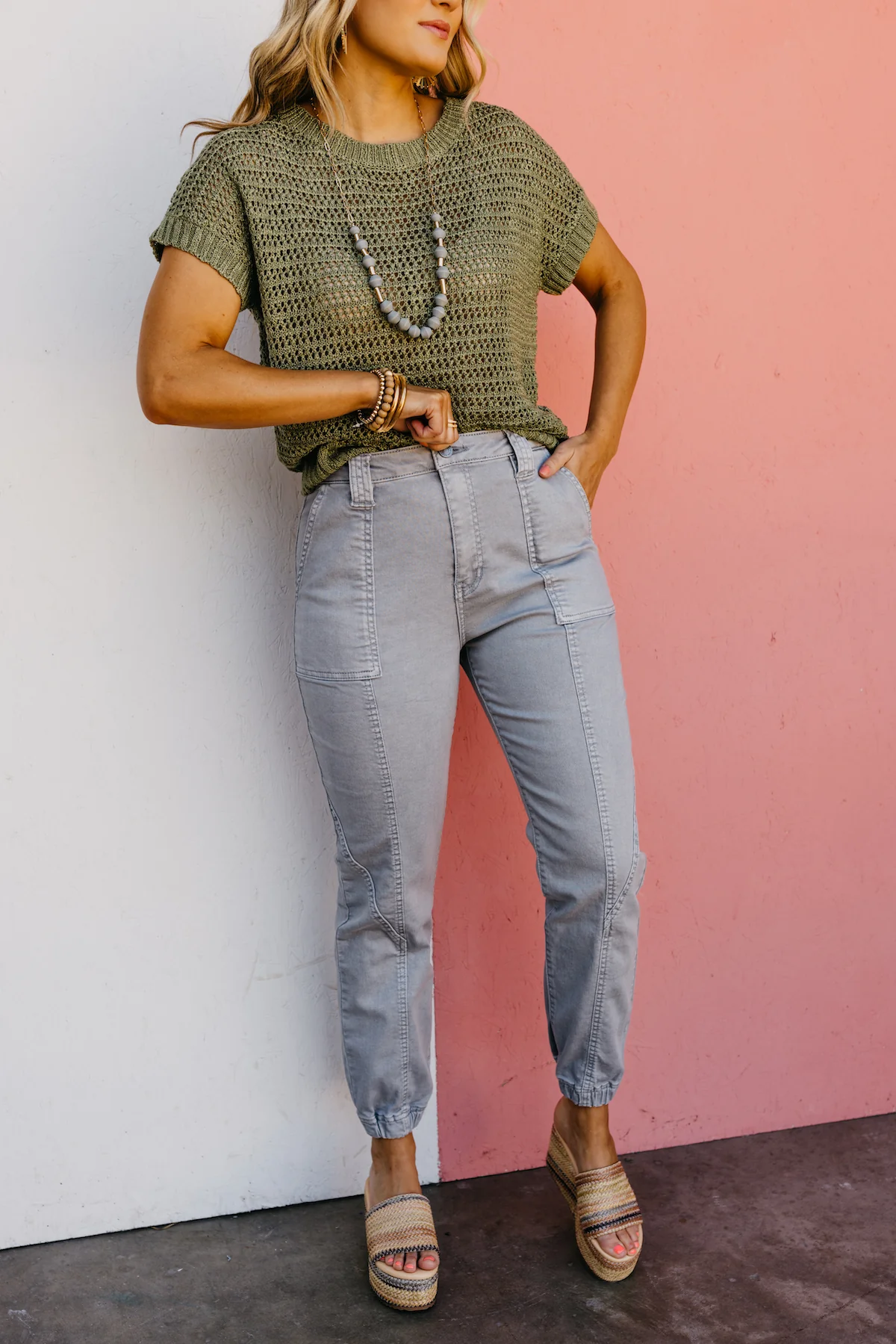 Kan Can Denim | High Rise Denim Jogger - Image 4