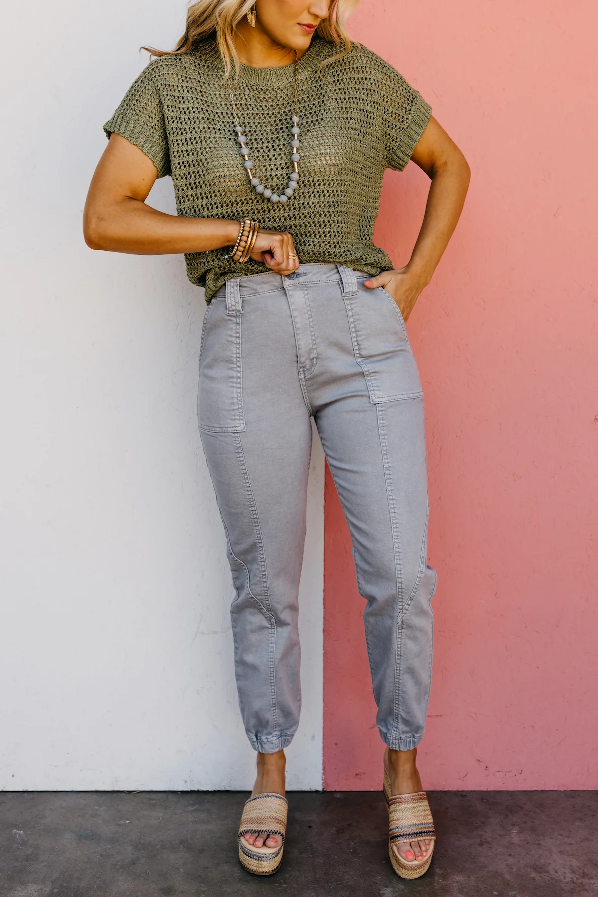 Kan Can Denim | High Rise Denim Jogger - Image 8