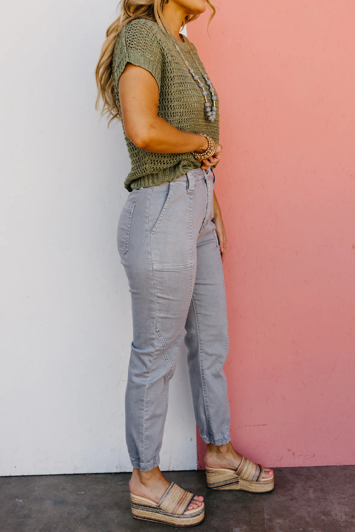 Kan Can Denim | High Rise Denim Jogger - Image 9