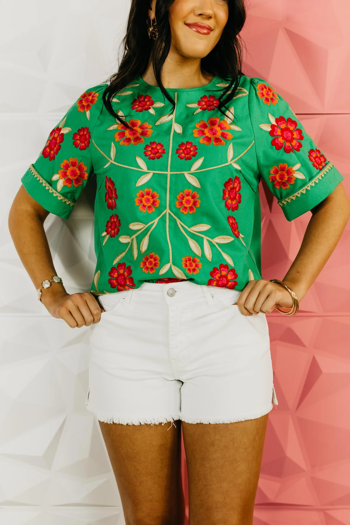 Kan Can Denim | High Rise Mom Denim Shorts