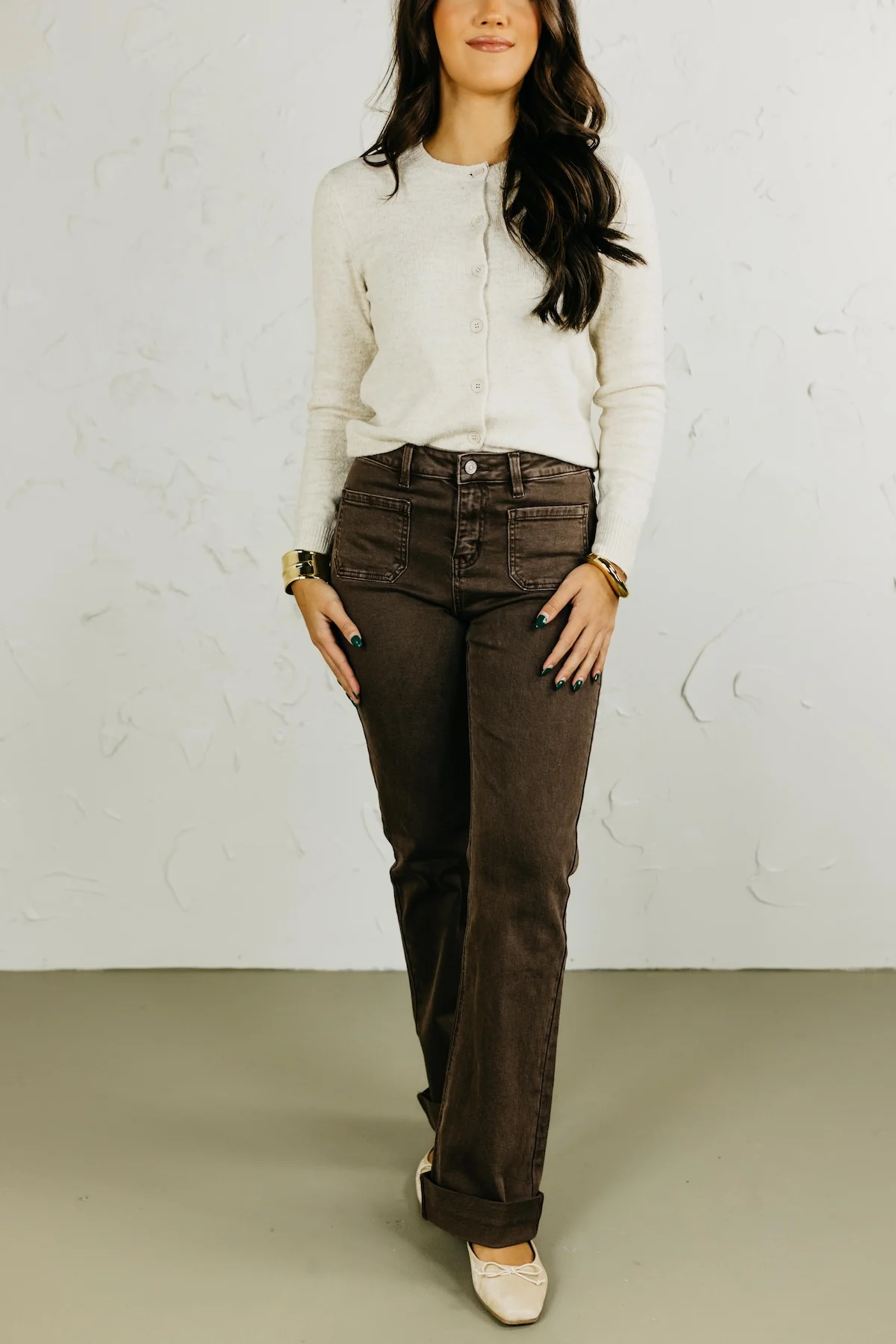 Kan Can Denim | High Rise Relaxed Flare Denim - Image 3