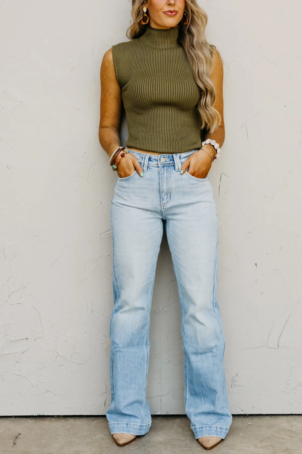 Kan Can Denim | High Rise Wide Flare Denim - Image 3