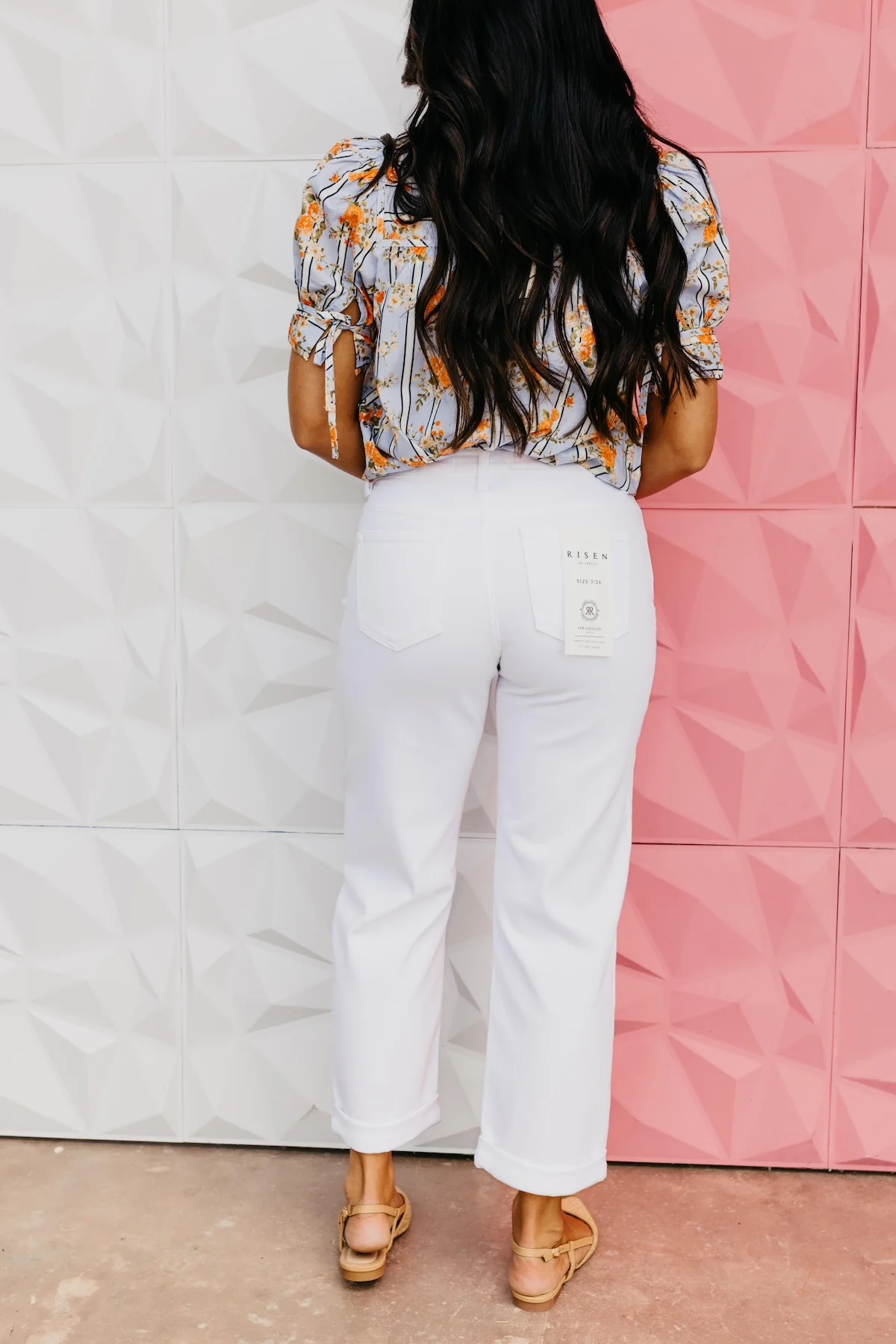 Risen Denim | Ankle Barrel Baggy Pants - Image 6