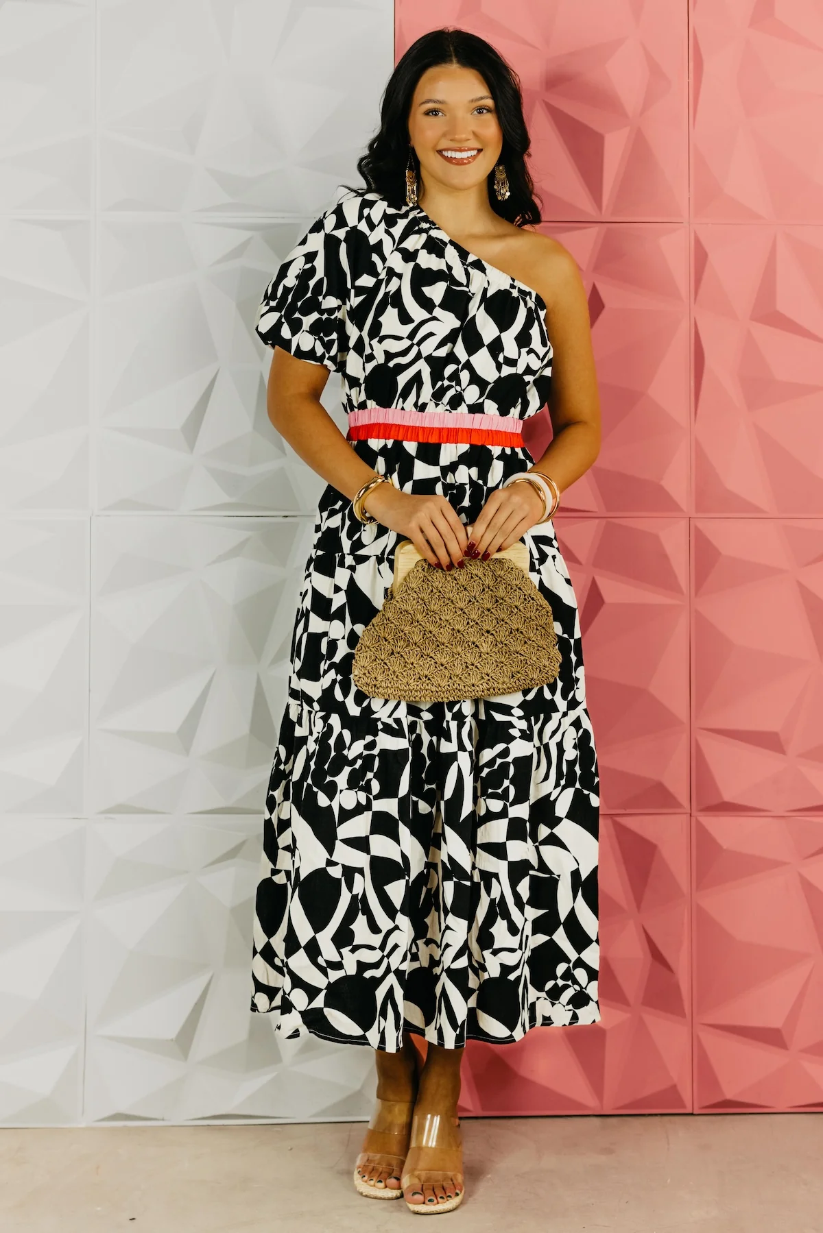 The Aaron One Shoulder Maxi Dress - Image 7