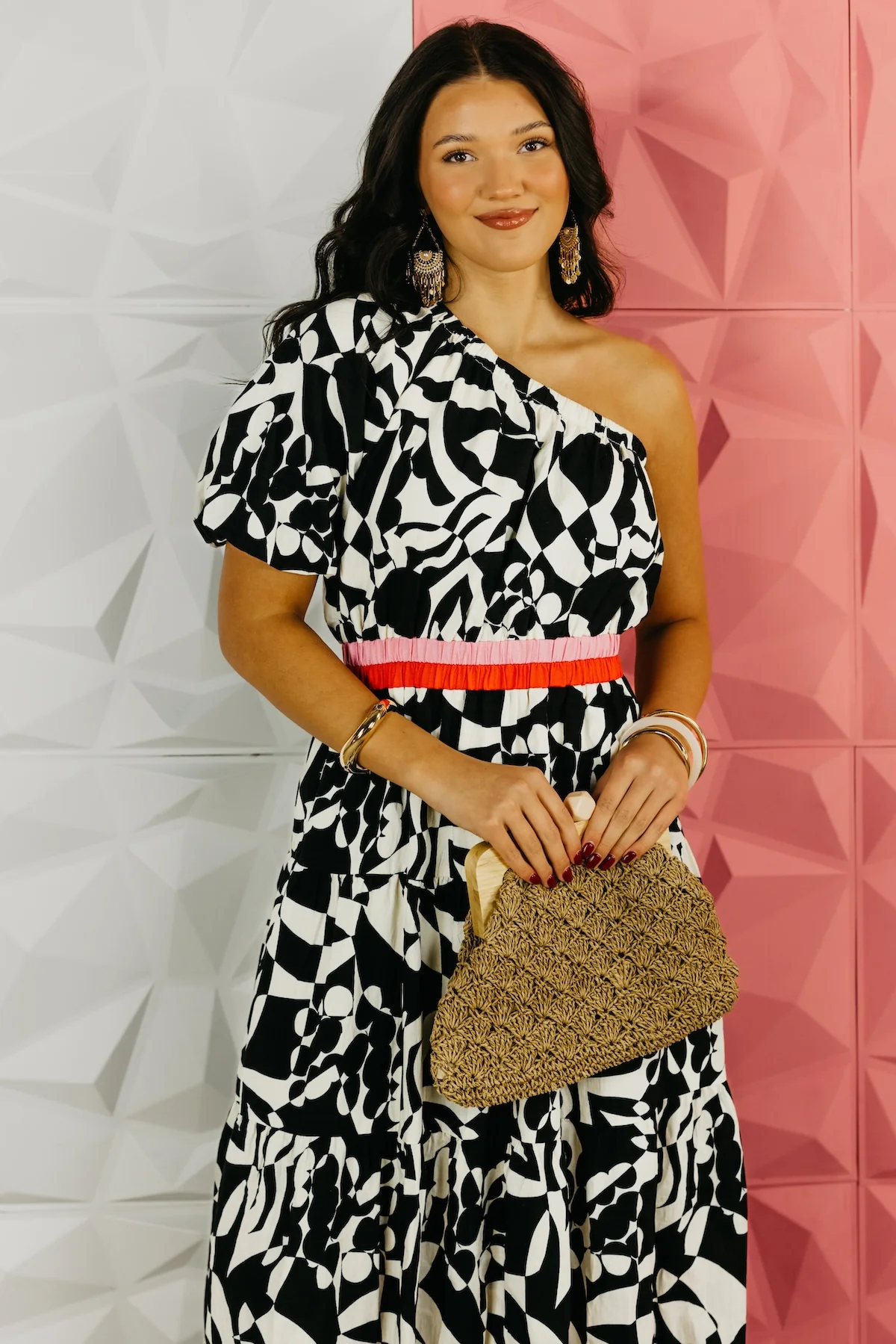 The Aaron One Shoulder Maxi Dress - Image 9