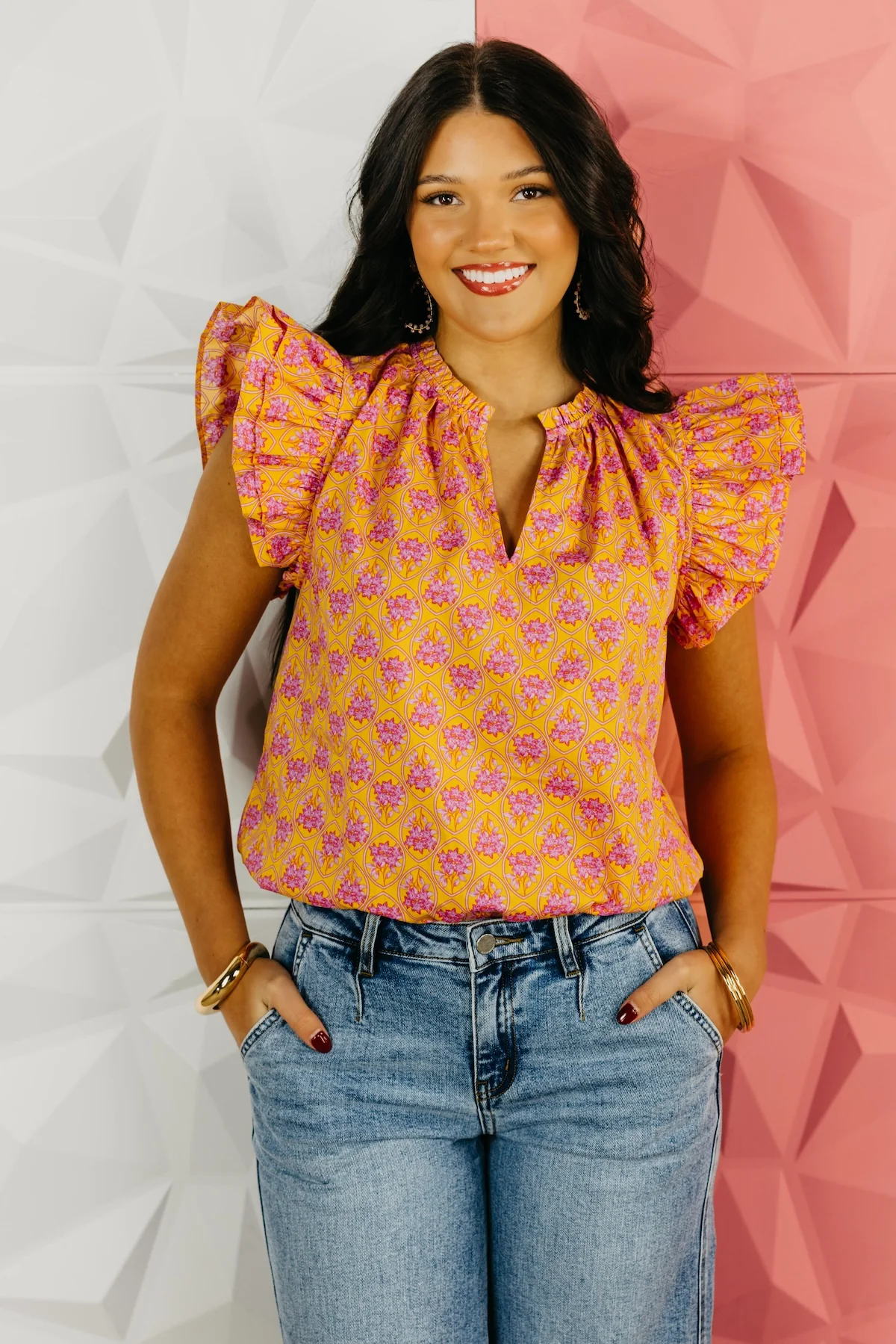 The Adam Split Neck Top - Image 6