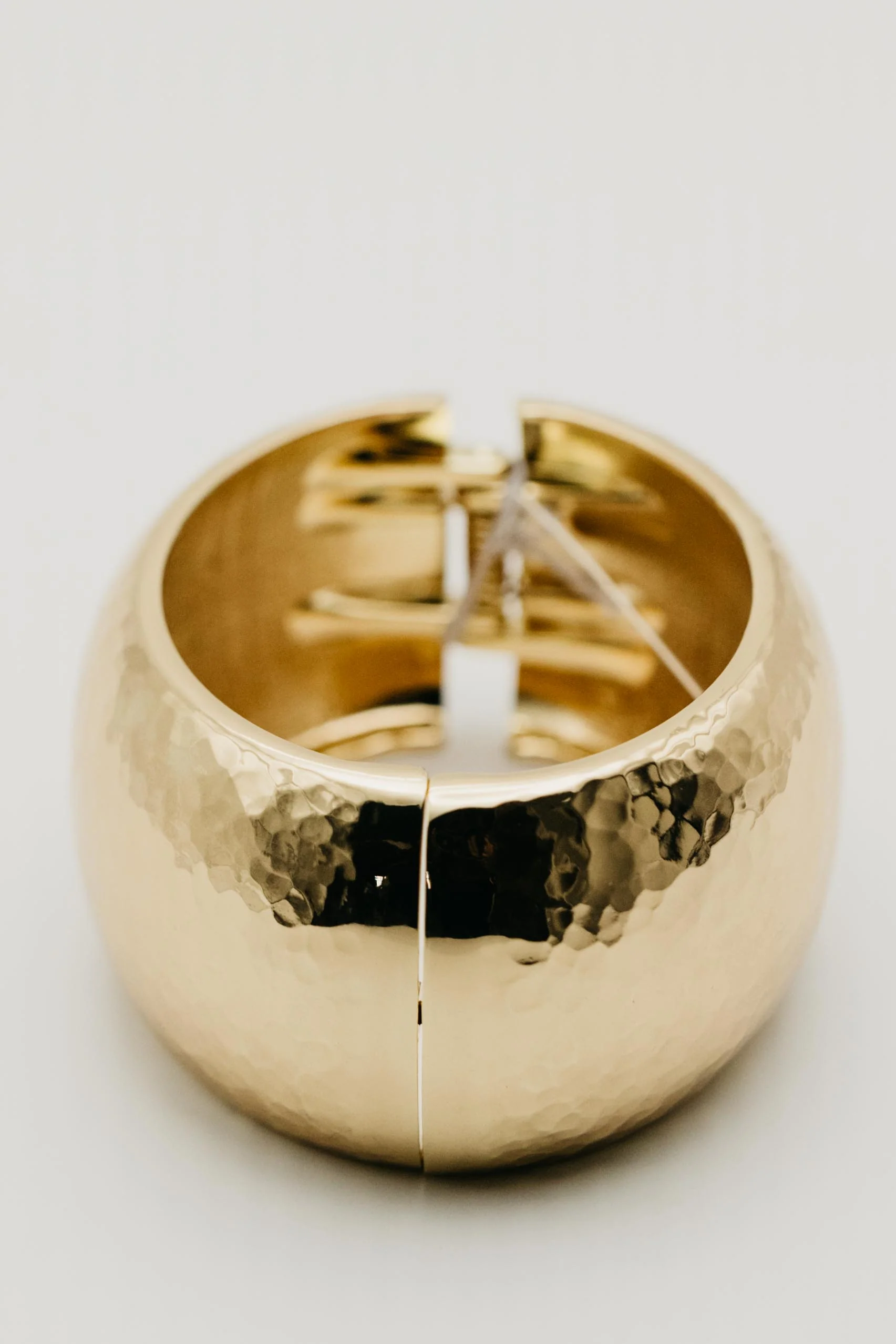 The Albert Hammered Bangle Bracelet - Image 2