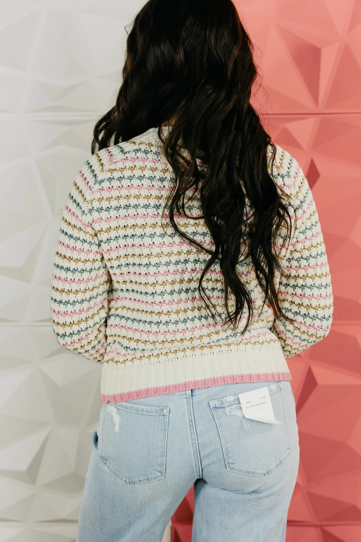 The Allison Chunky Weave Sweater - Image 7