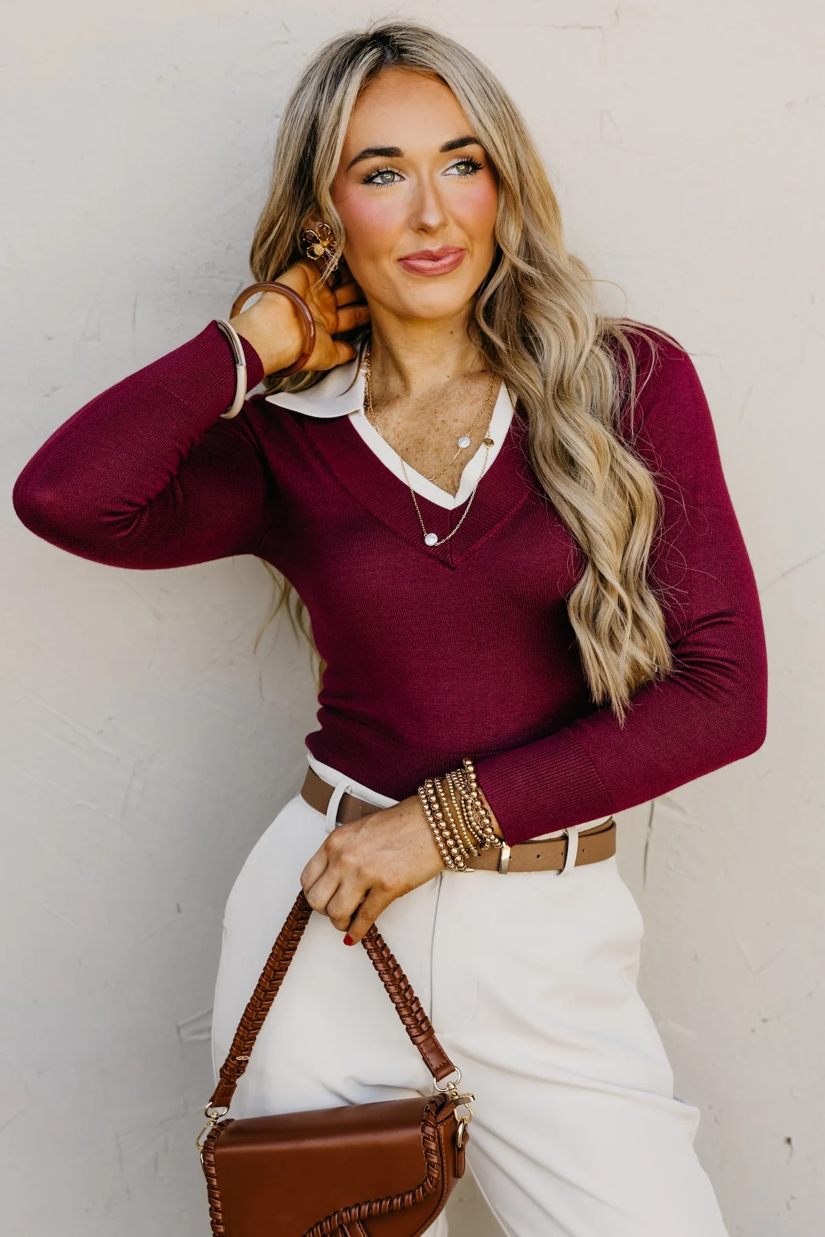 The Amelia Layered Sweater - Image 2