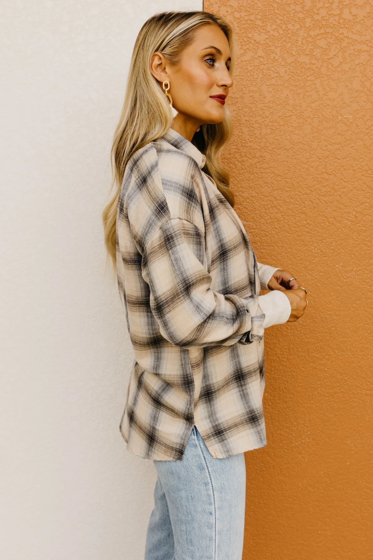 The Amelie Plaid Flannel Shirt - Image 13