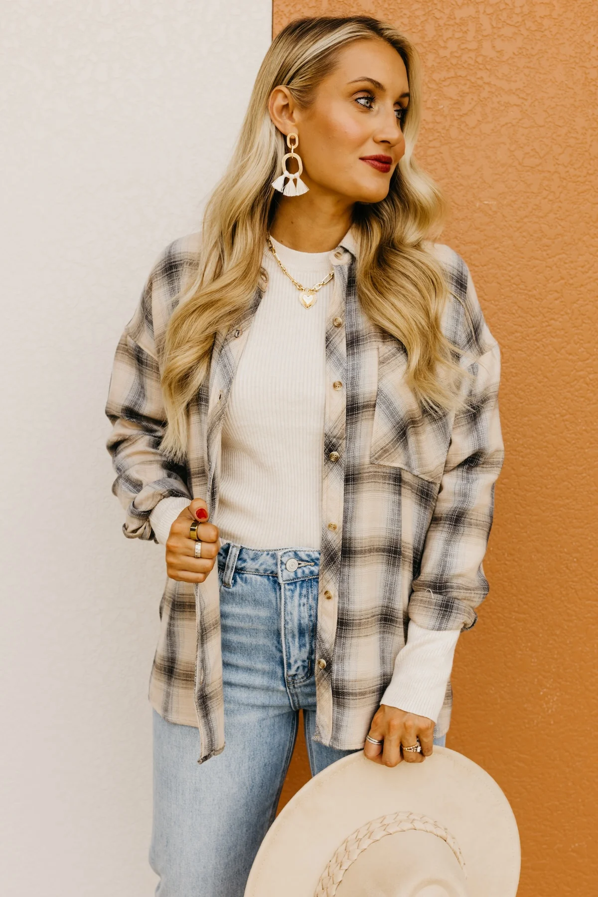 The Amelie Plaid Flannel Shirt - Image 3