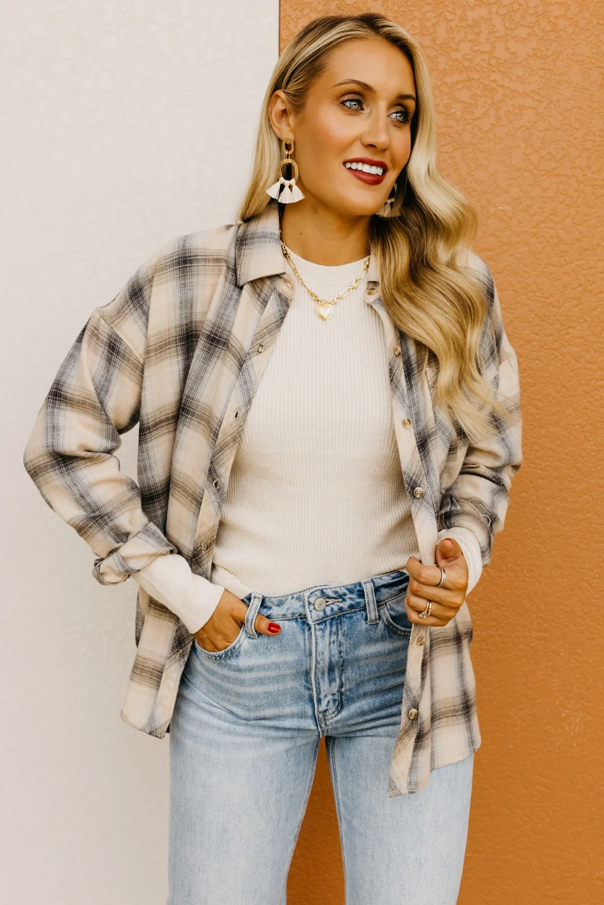 The Amelie Plaid Flannel Shirt - Image 7