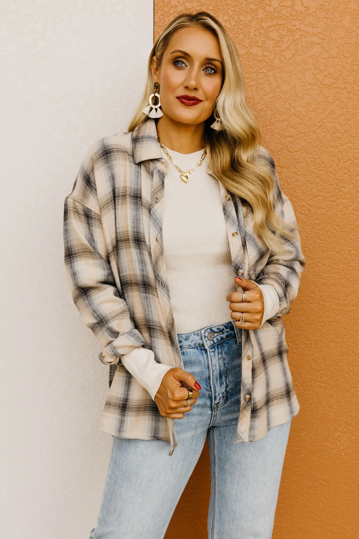 The Amelie Plaid Flannel Shirt - Image 8