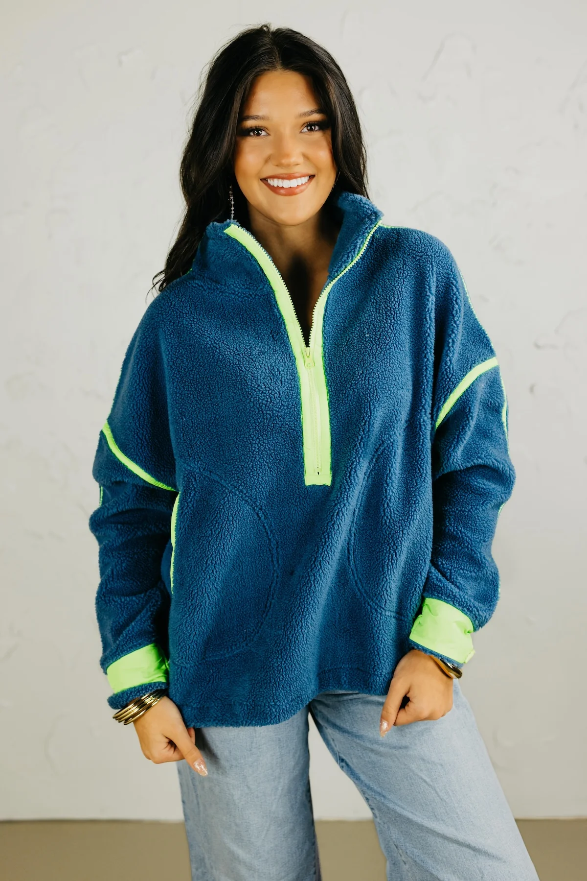 The Angel Fleece Zipper Pullover - Image 5