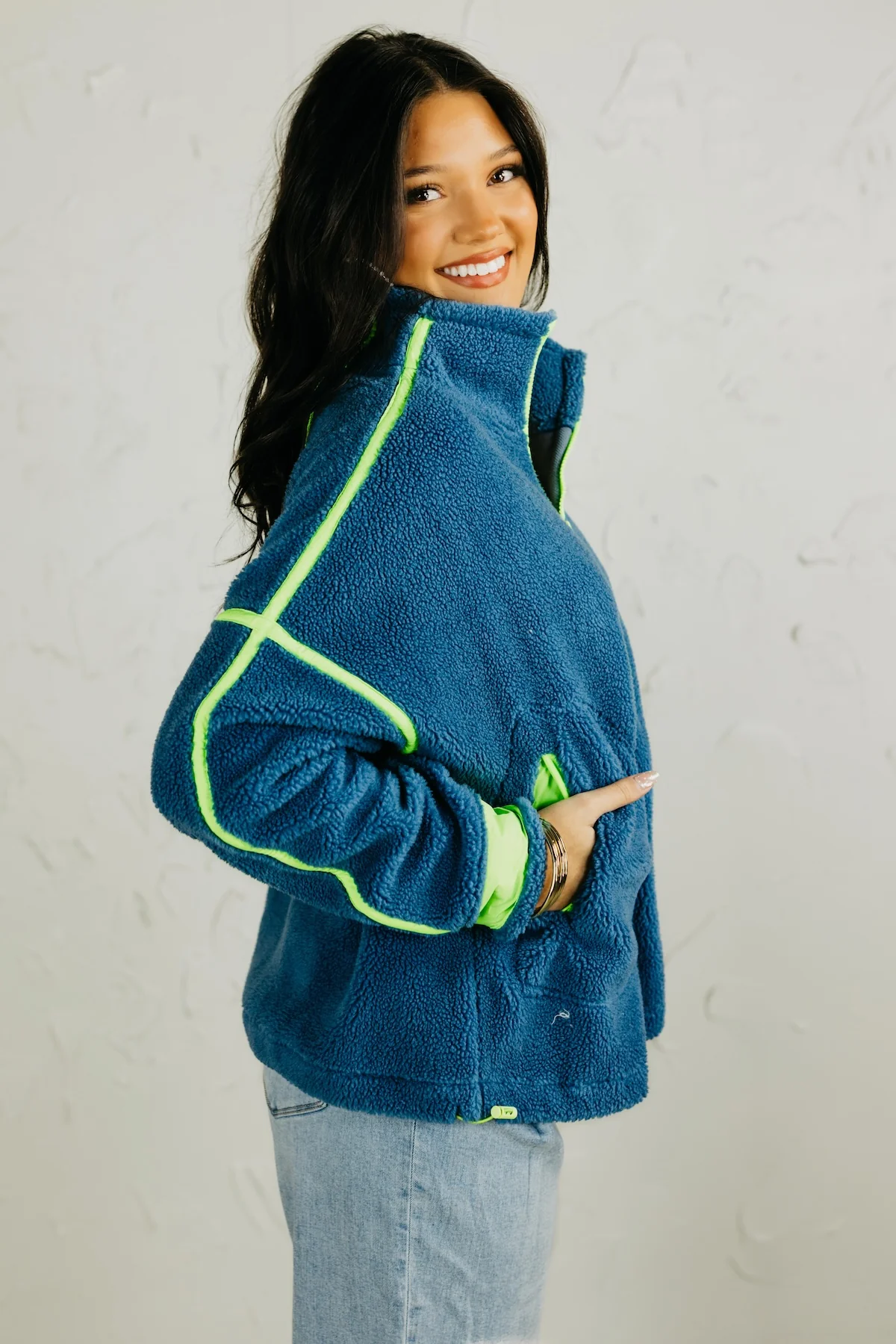 The Angel Fleece Zipper Pullover - Image 6