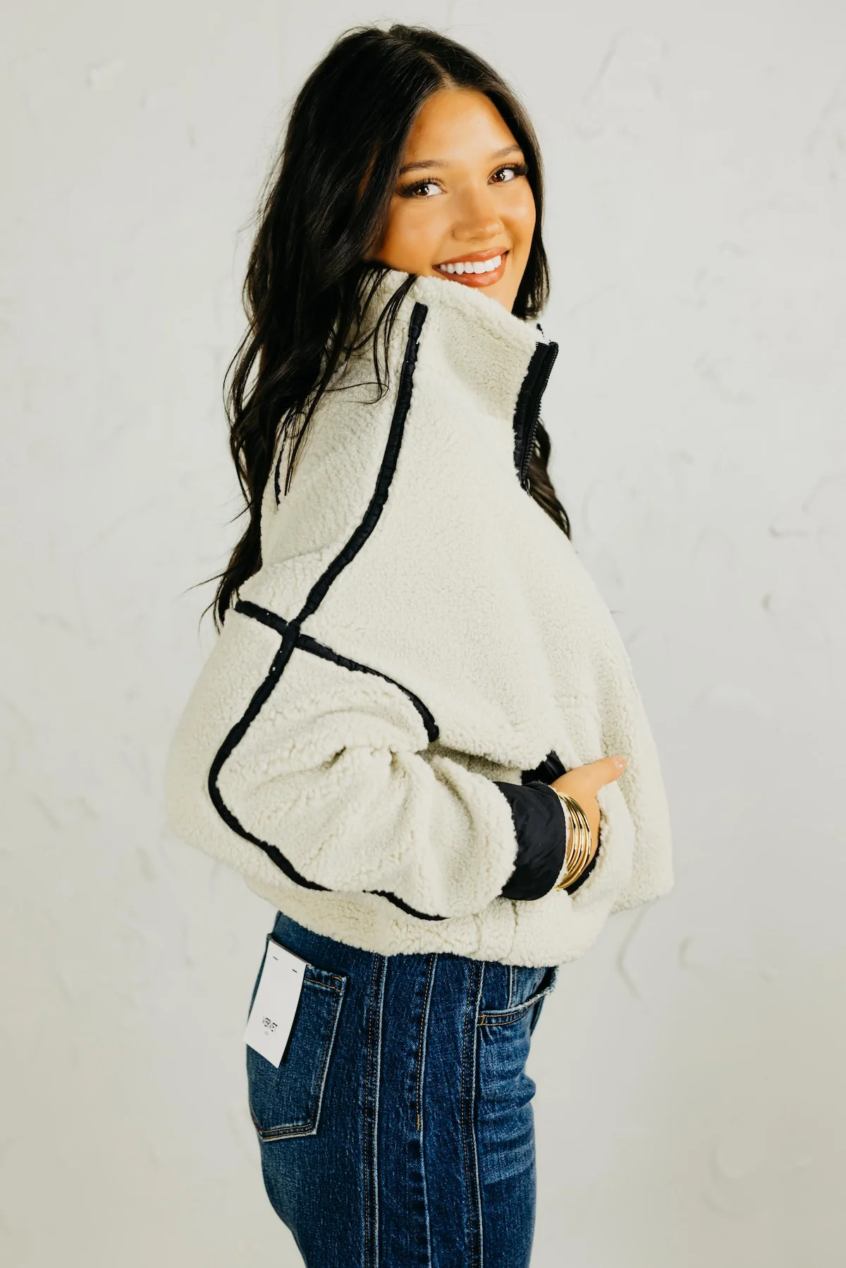 The Angel Fleece Zipper Pullover - Image 7