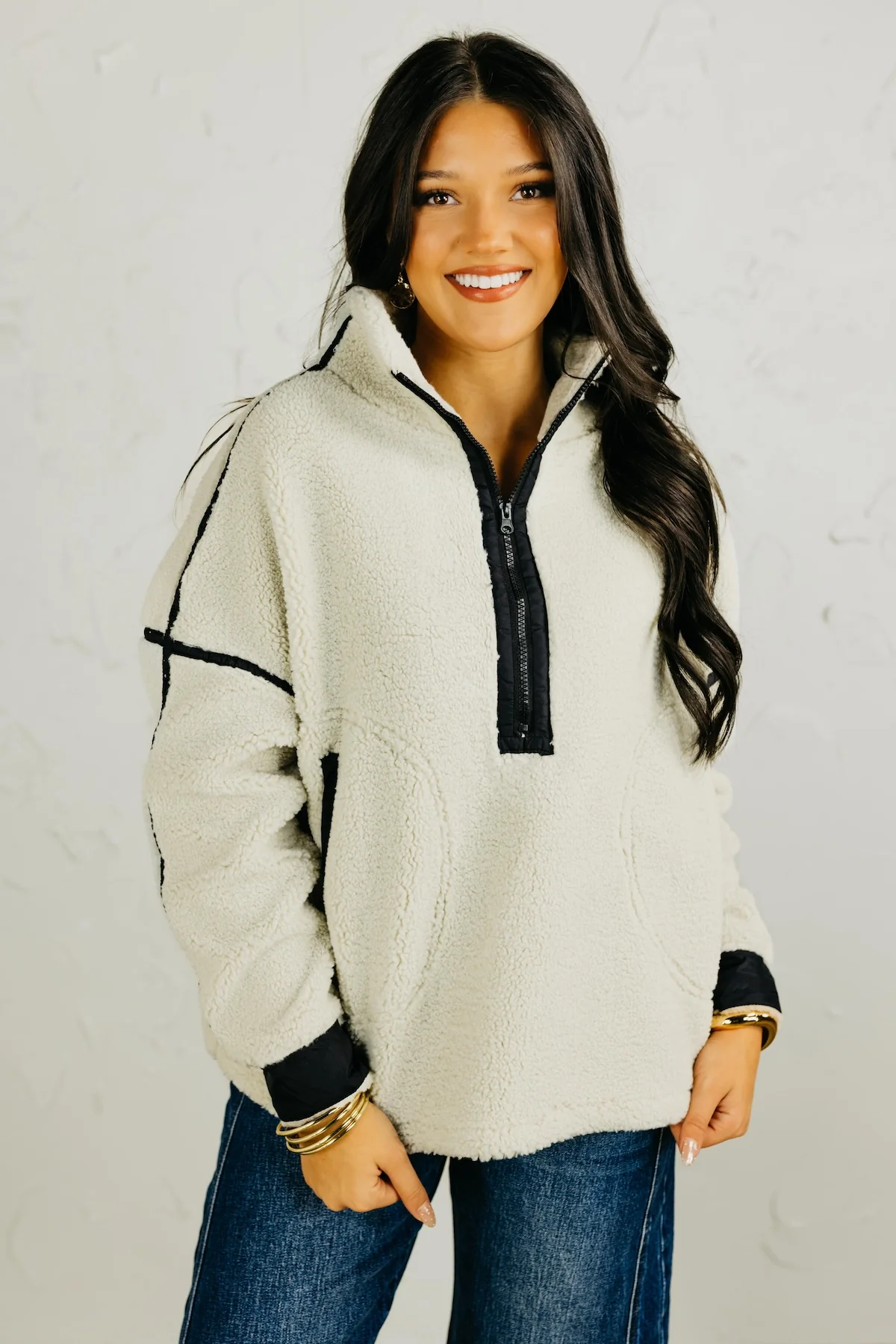 The Angel Fleece Zipper Pullover - Image 8