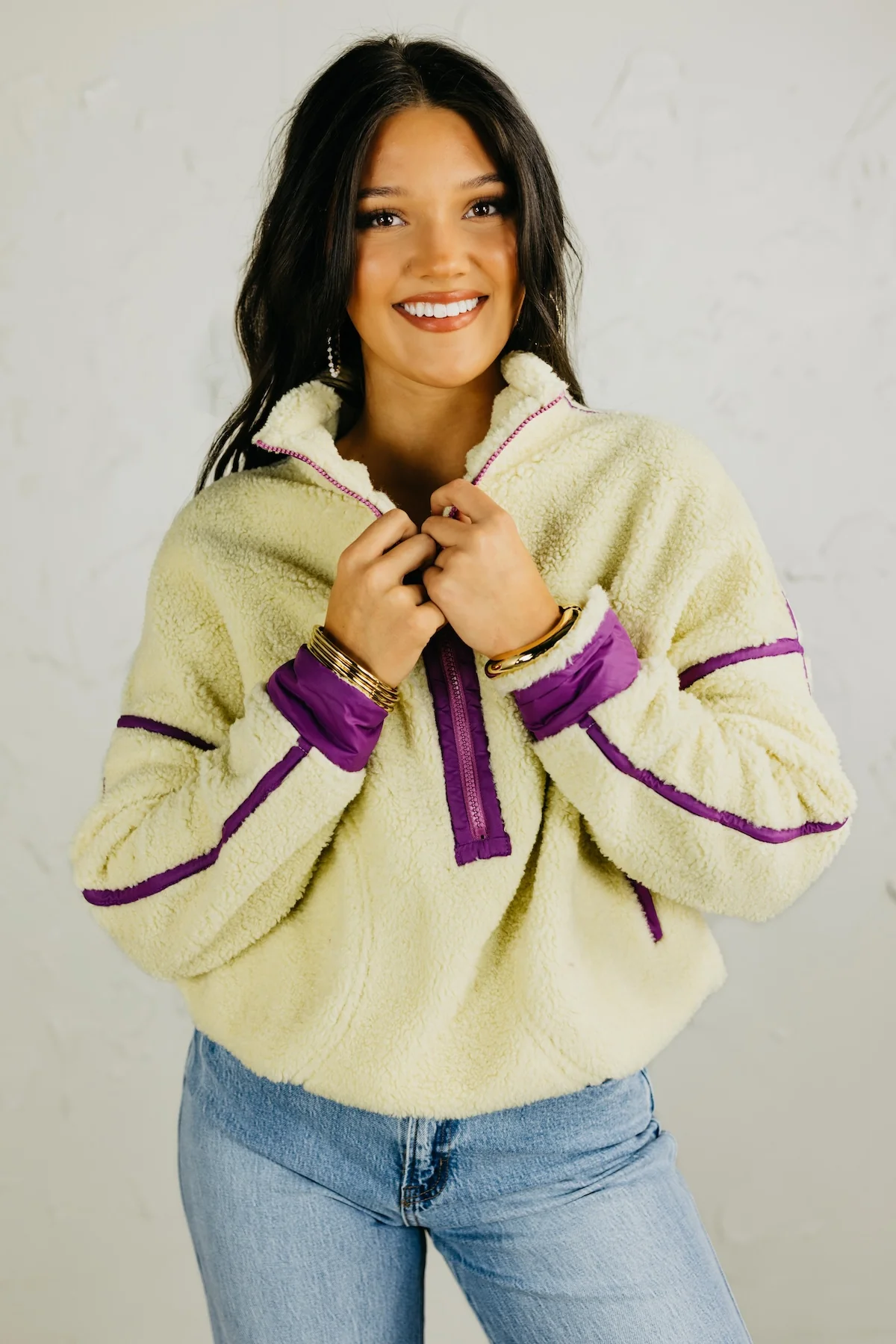 The Angel Fleece Zipper Pullover - Image 7