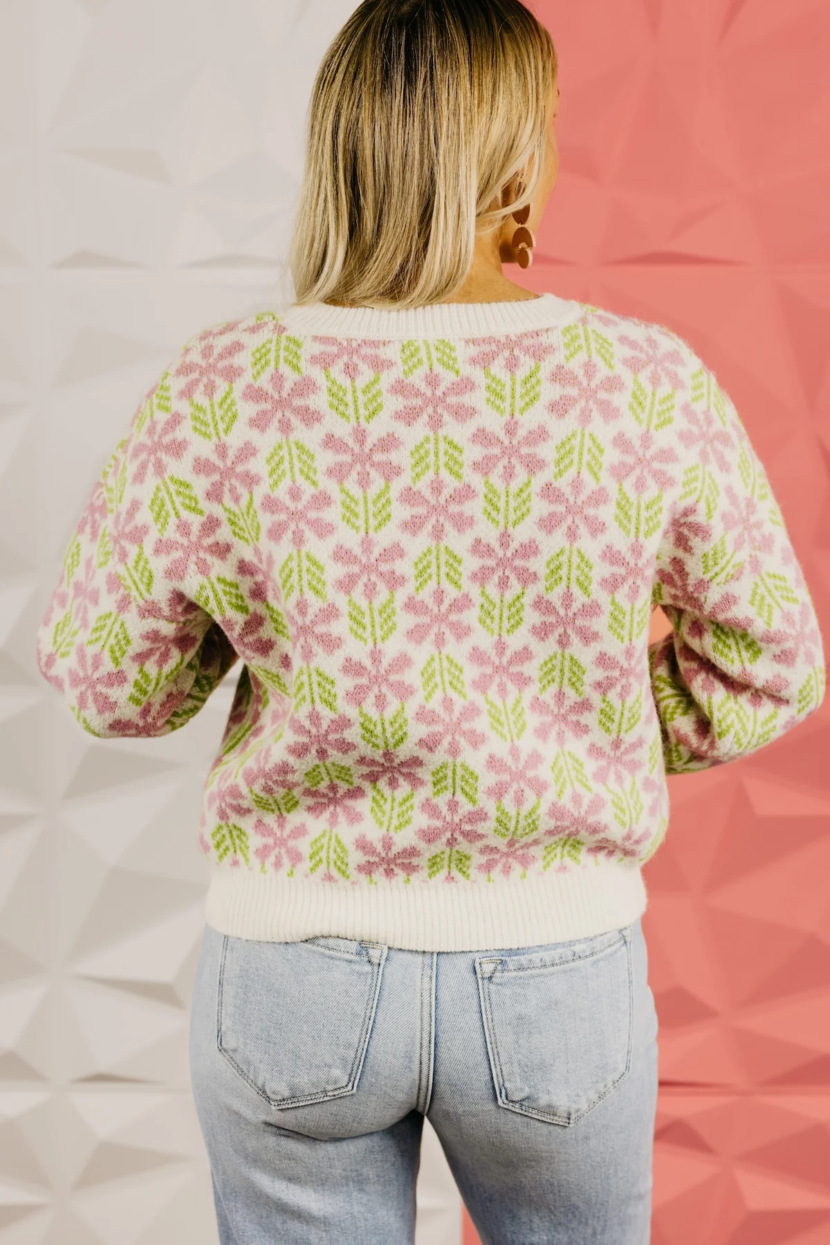 The Angelina Floral Sweater - Image 10