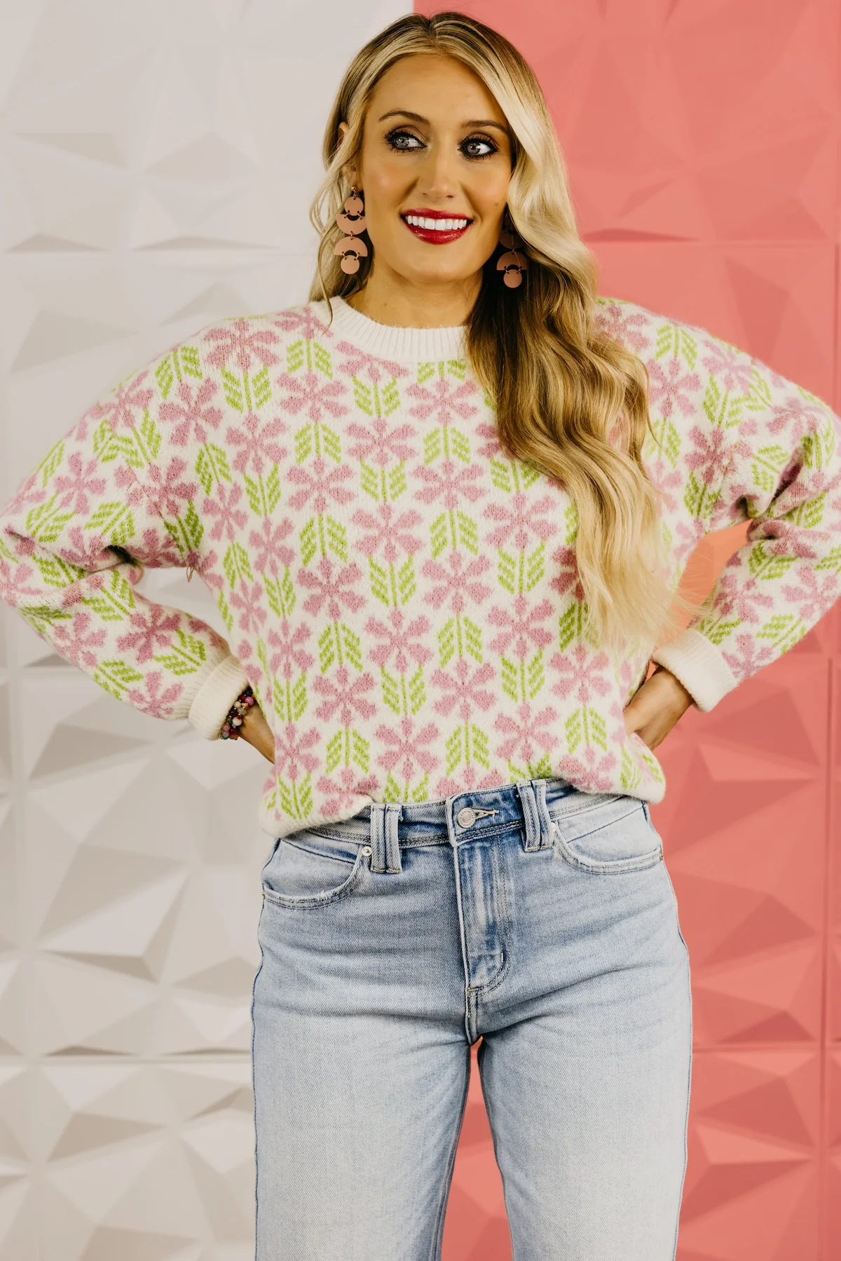 The Angelina Floral Sweater - Image 5