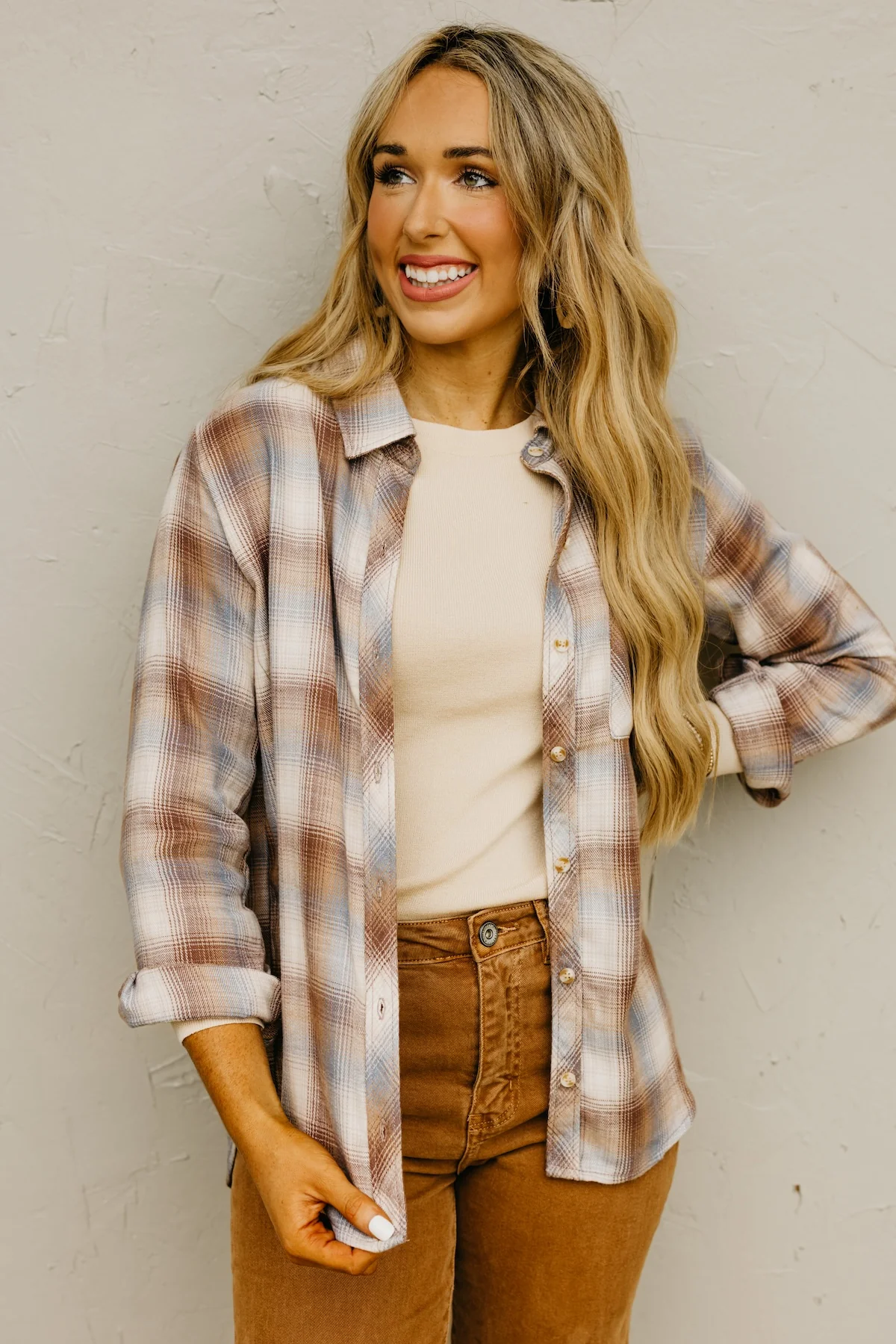 The Anika Classic Plaid Shirt - Image 9