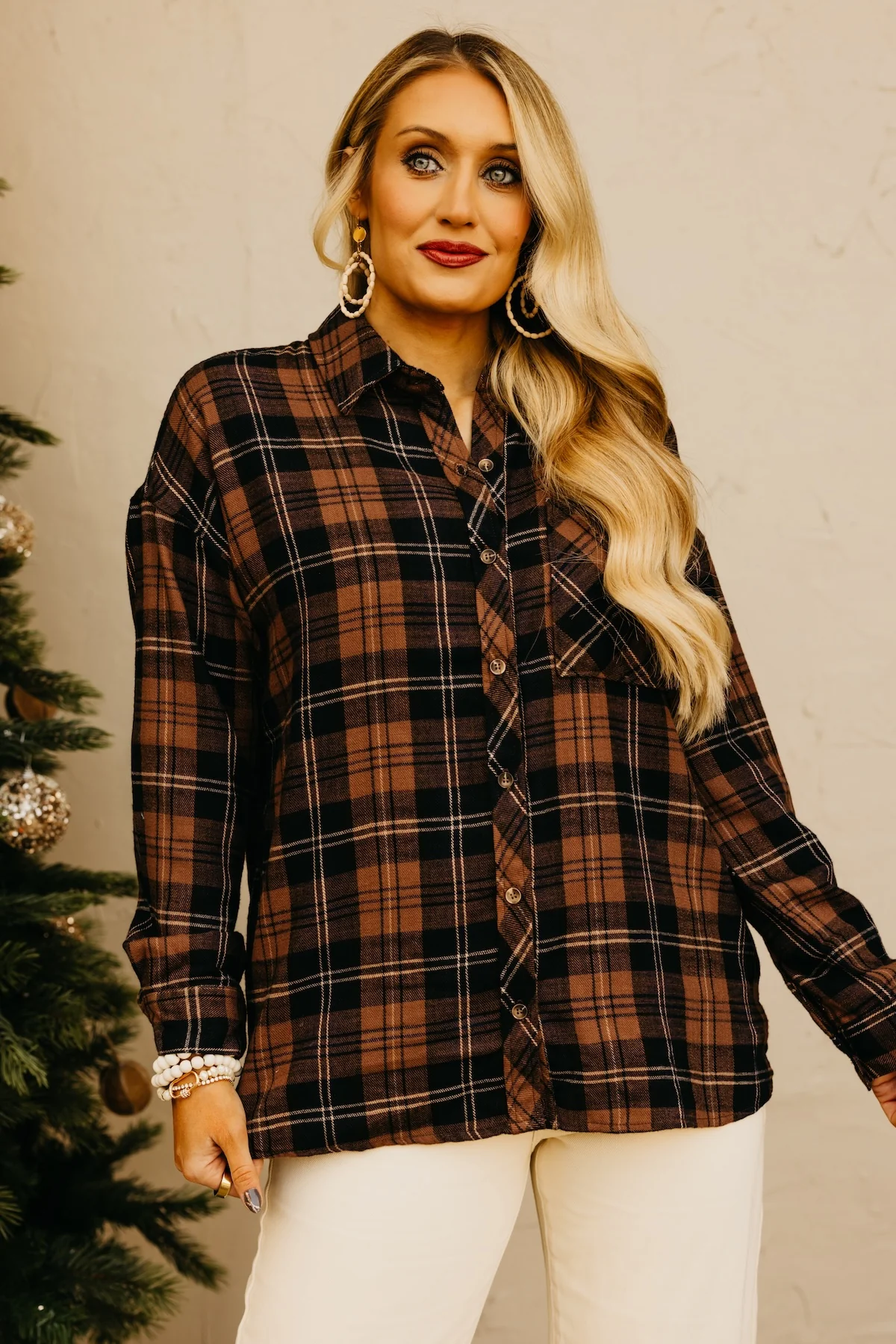 The Aniya Plaid Shirt - Image 10