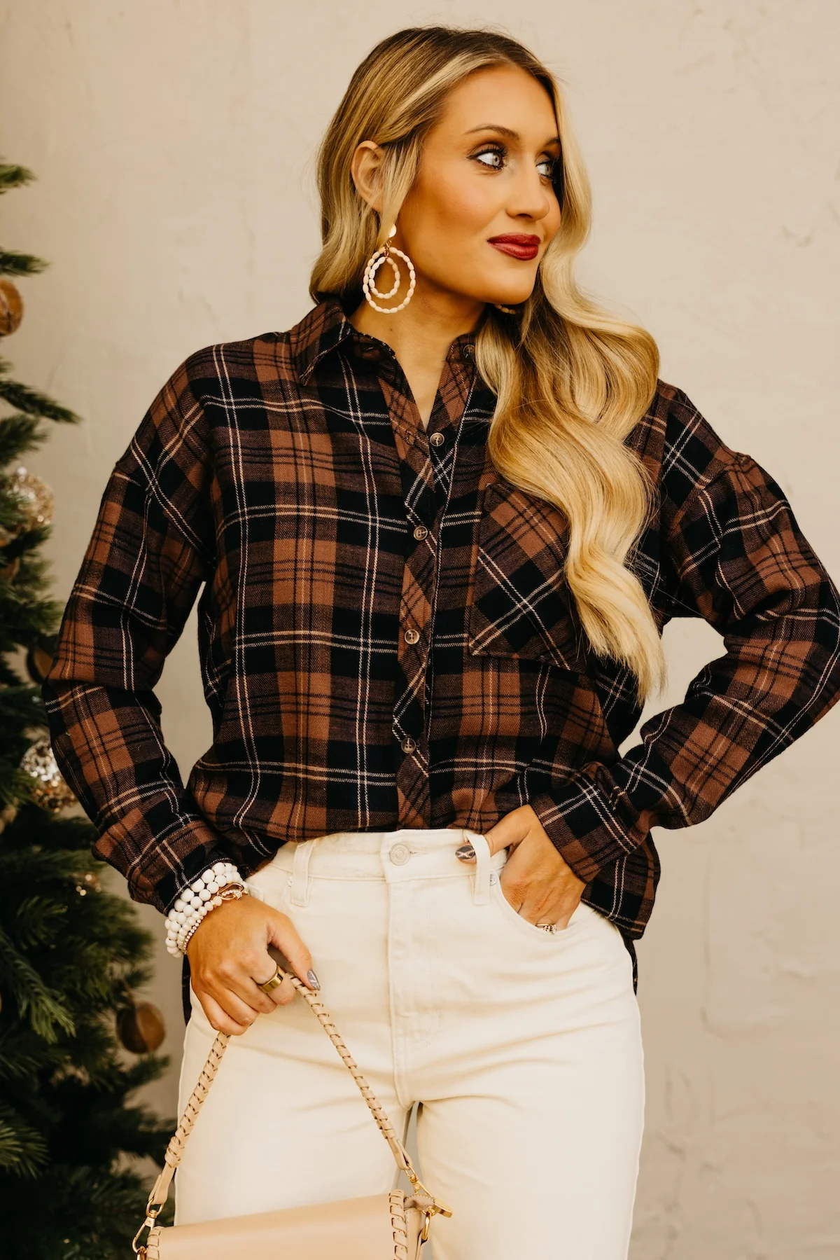 The Aniya Plaid Shirt - Image 4
