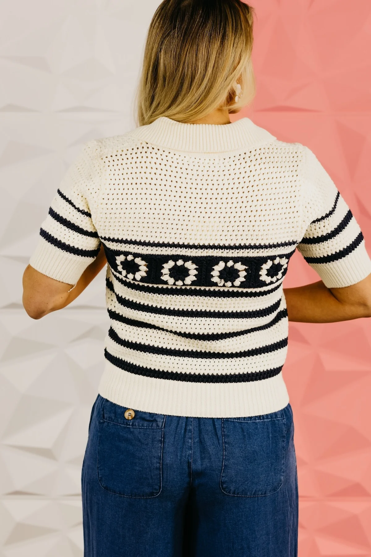 The Arabella Pointelle Sweater Top - Image 23